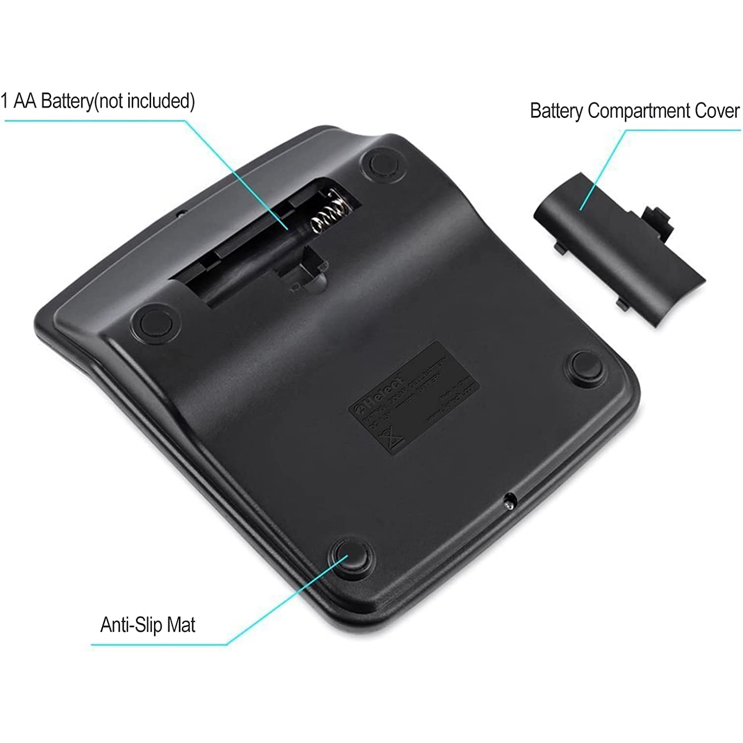 Calculator Standard Function Desktop Calculator, Black