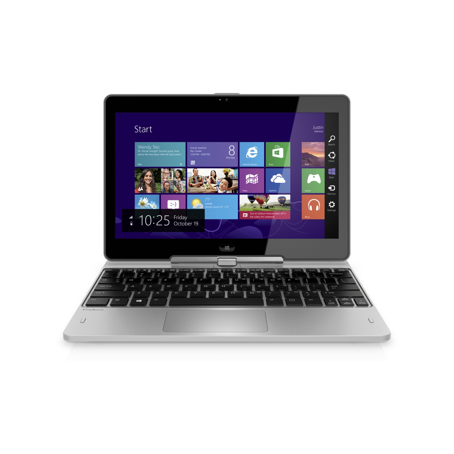 Refurbished (Excellent) - HP EliteBook Revolve 810 G3,11.6" Tablet PC Intel CI7-5600U 2.6G,8G,120G SSD,WIFI,W10H64,1 Year Warranty(EN/FR)