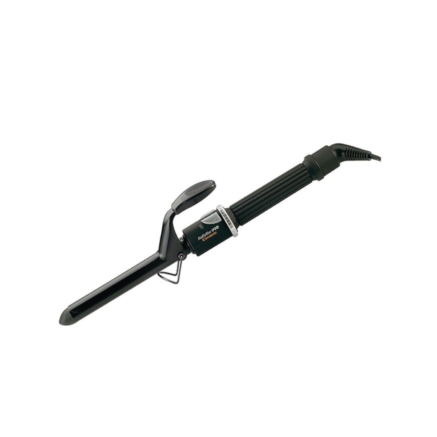 BaBylissPRO Ceramic Curling Iron, Spring Handle 1-1/4" #BABC125SC