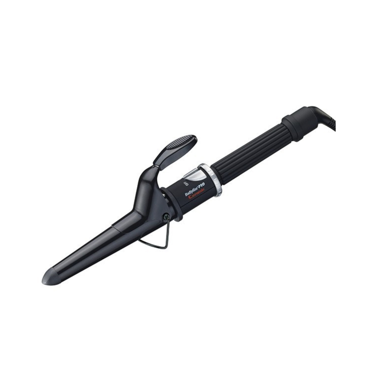 BaBylissPRO Pointed Barrel Ceramic Curling Iron 1-1/4" #BABC125TBNC