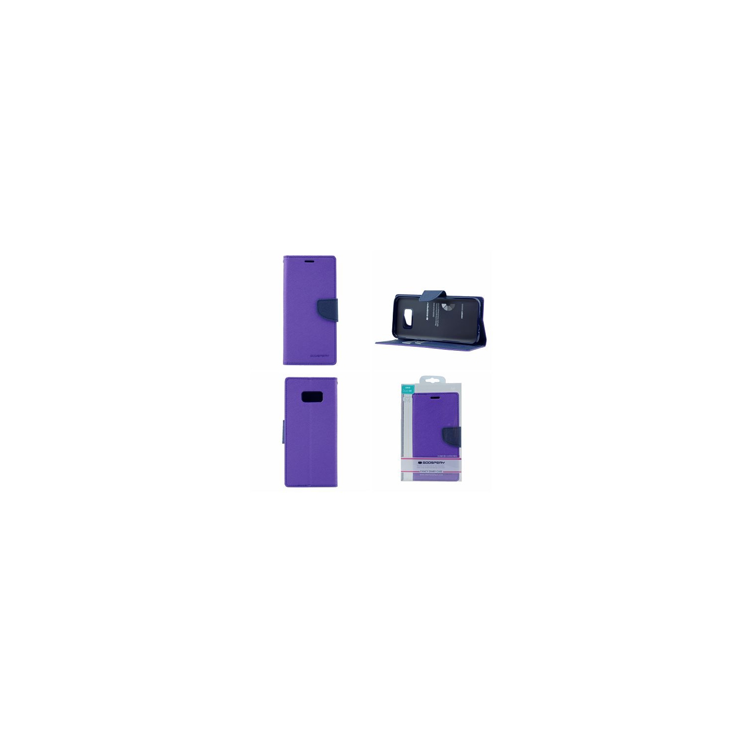 Samsung S8 Goospery Fancy Diary Flip,Purple