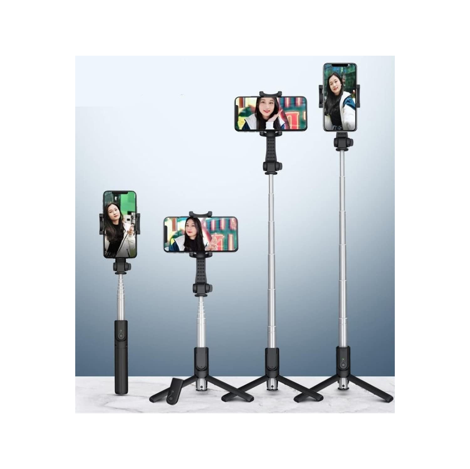 Navor Selfie Stick Tripod Mini Pocket Extendable Monopod with Remote 3-in-1