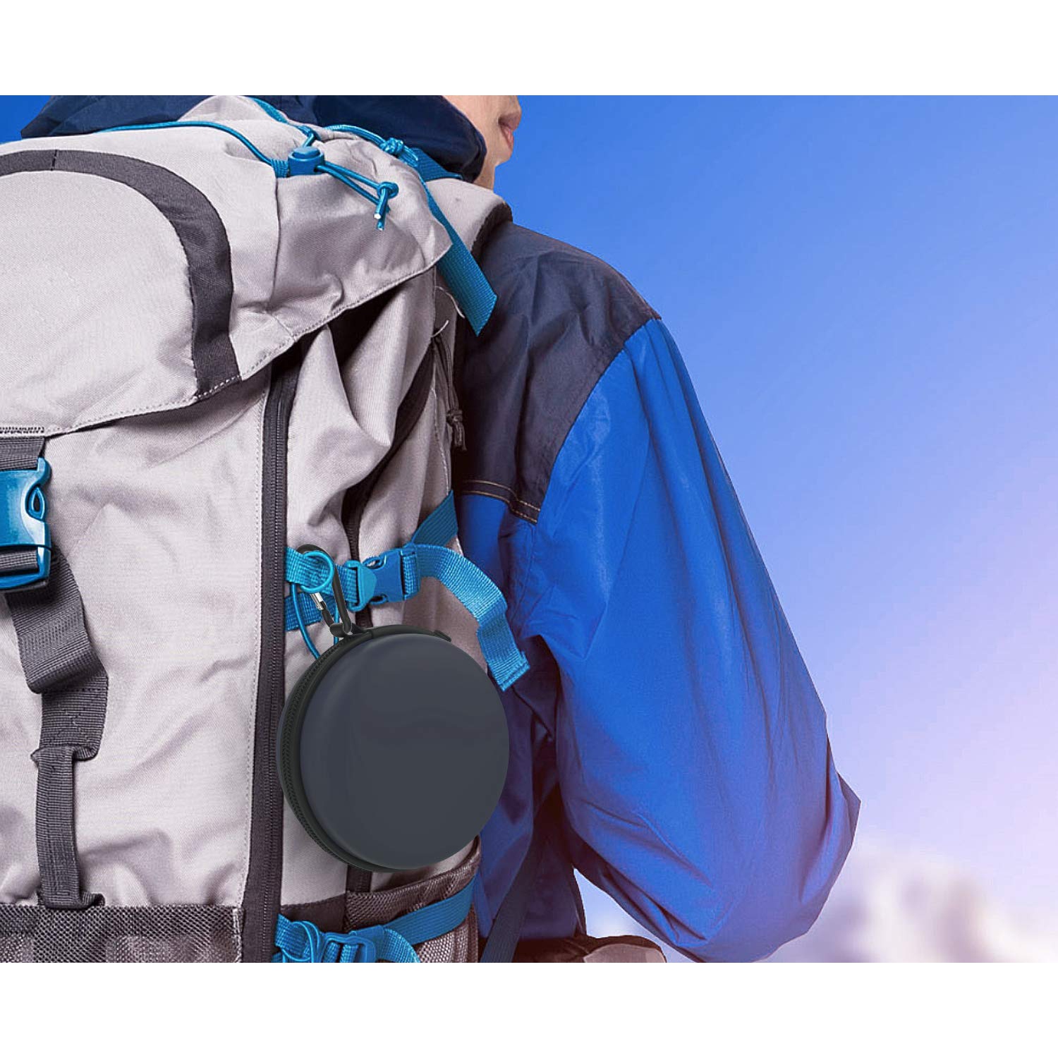 Protective Storage Box Compatible with Apple Watch Series 4/3/2/1, Airpods 2 & 1 Charging Case Station Dock