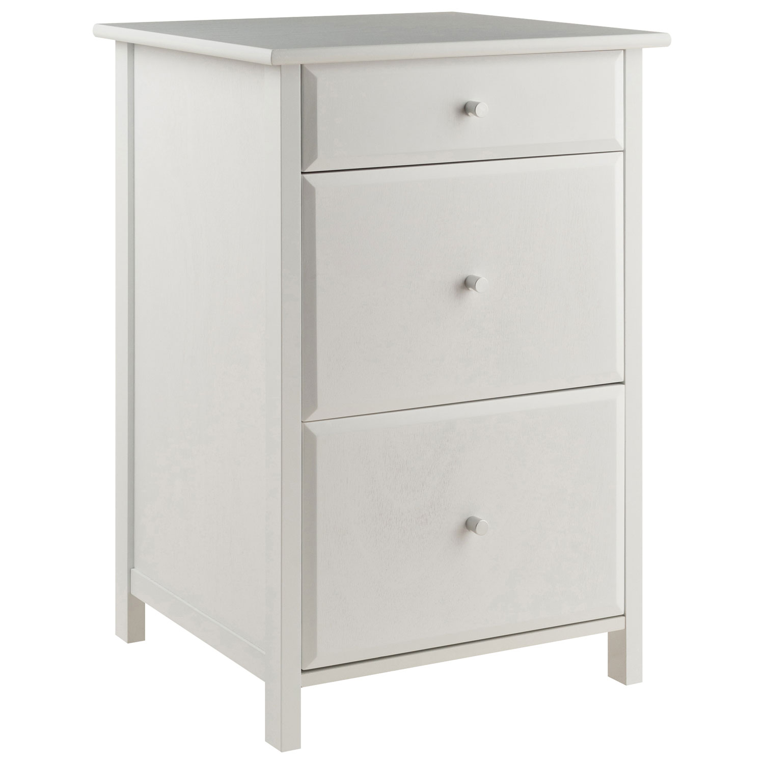 Bureau d'ordinateur Delta avec classeur et table pour imprimante - Blanc