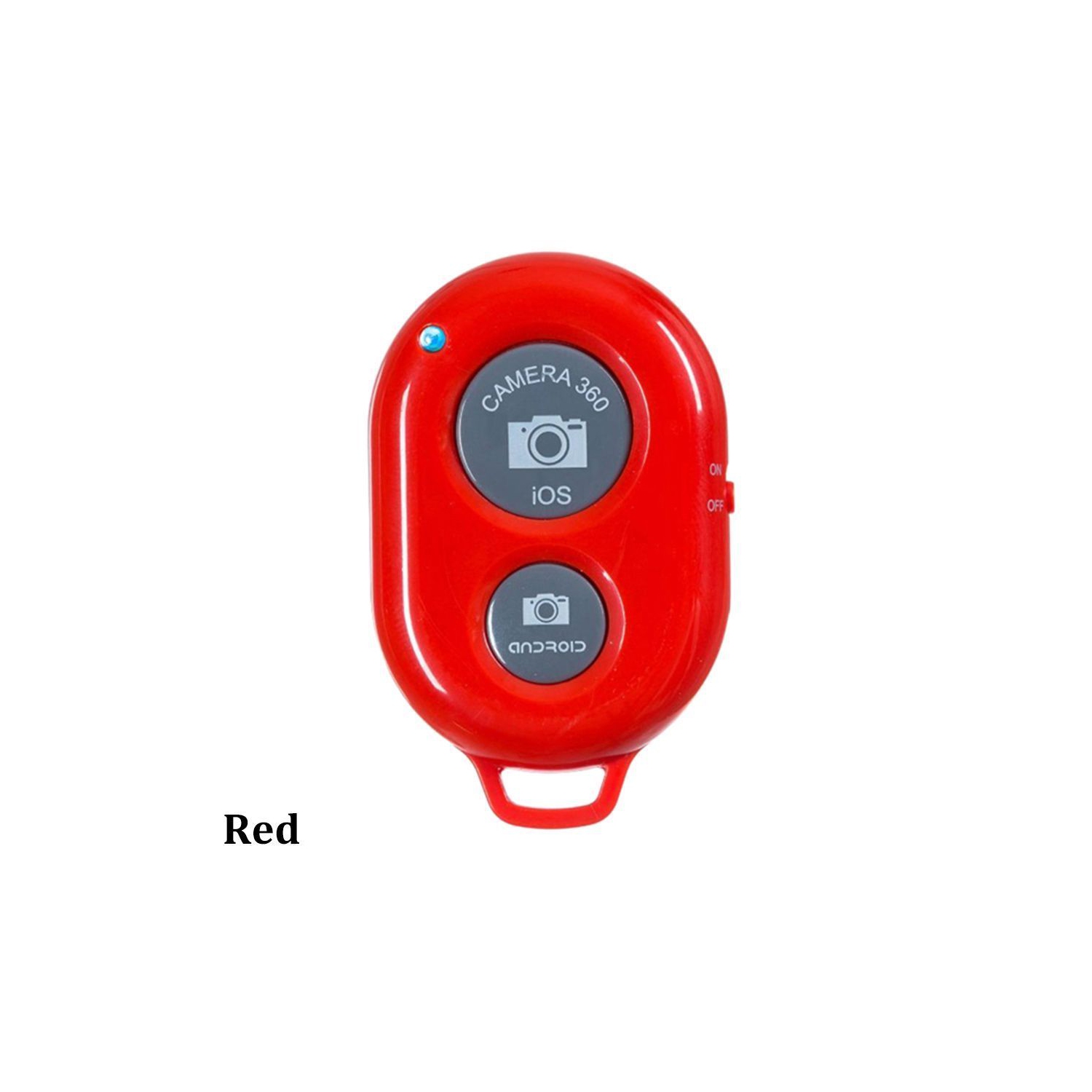 Caméra de téléphone sans fil Bluetooth; Télécommande d’obturateur pour perche à égoportrait