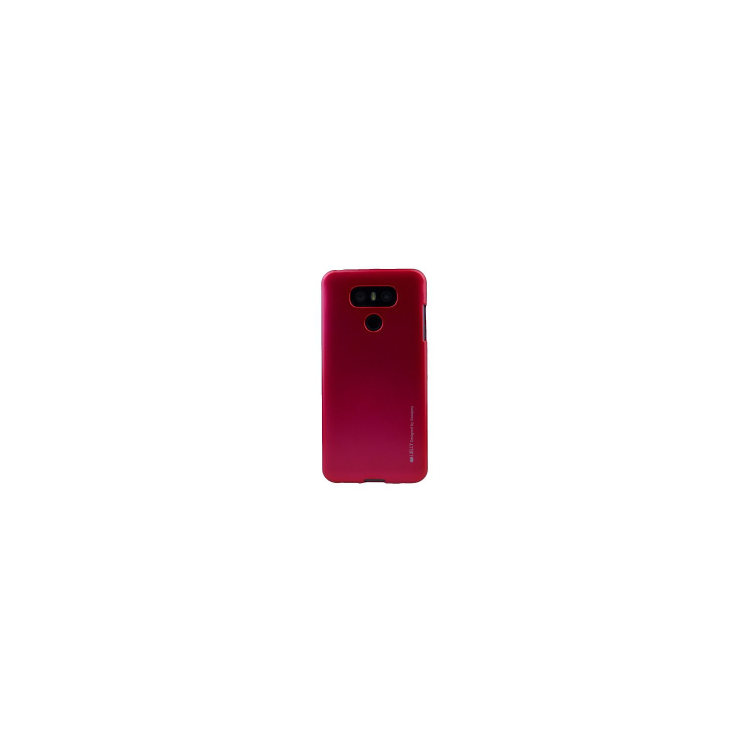 LG G6 Goospery iJelly Metal Case, Hot Pink
