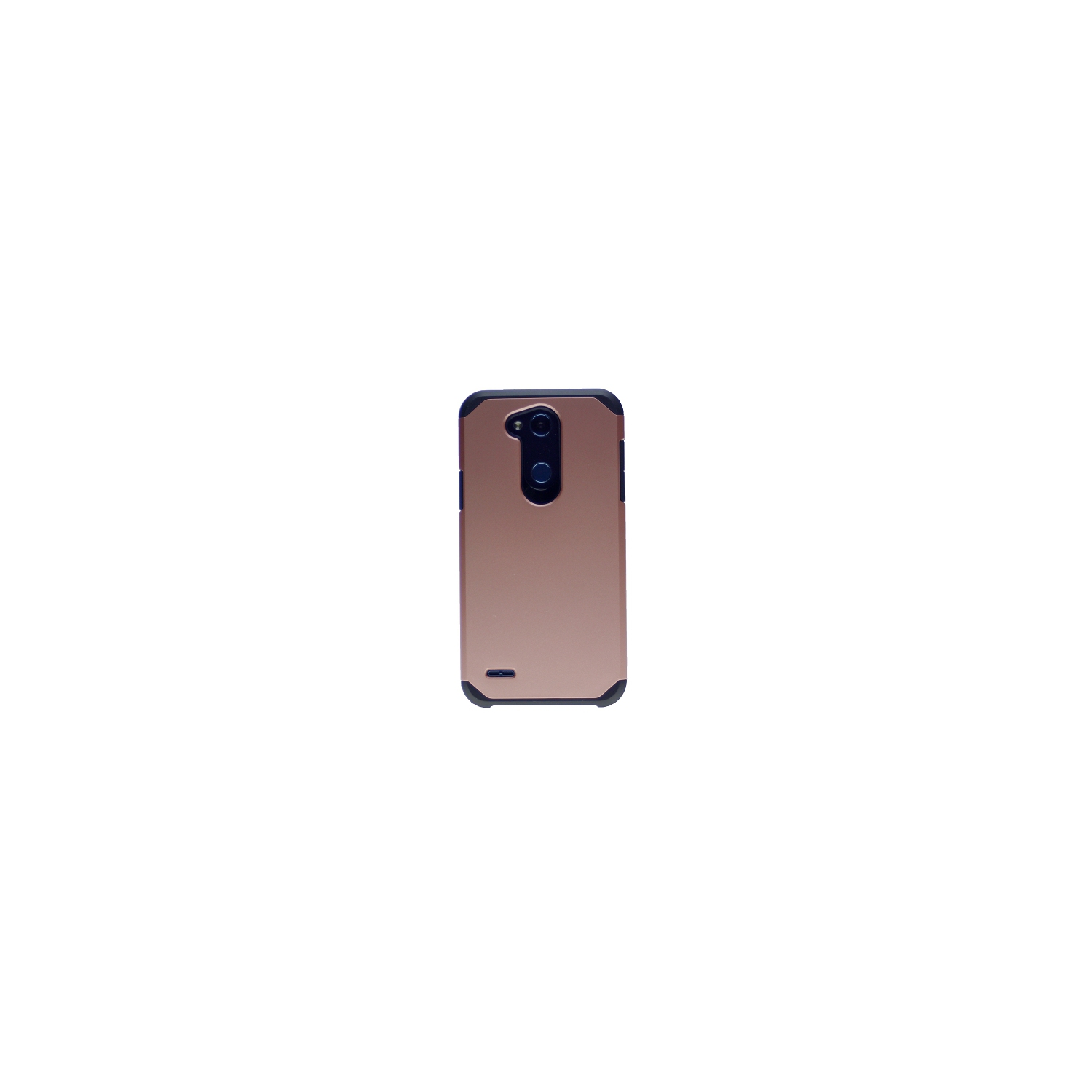 LG X Power2/3 Dual Layer Hybrid Case, Rose Gold