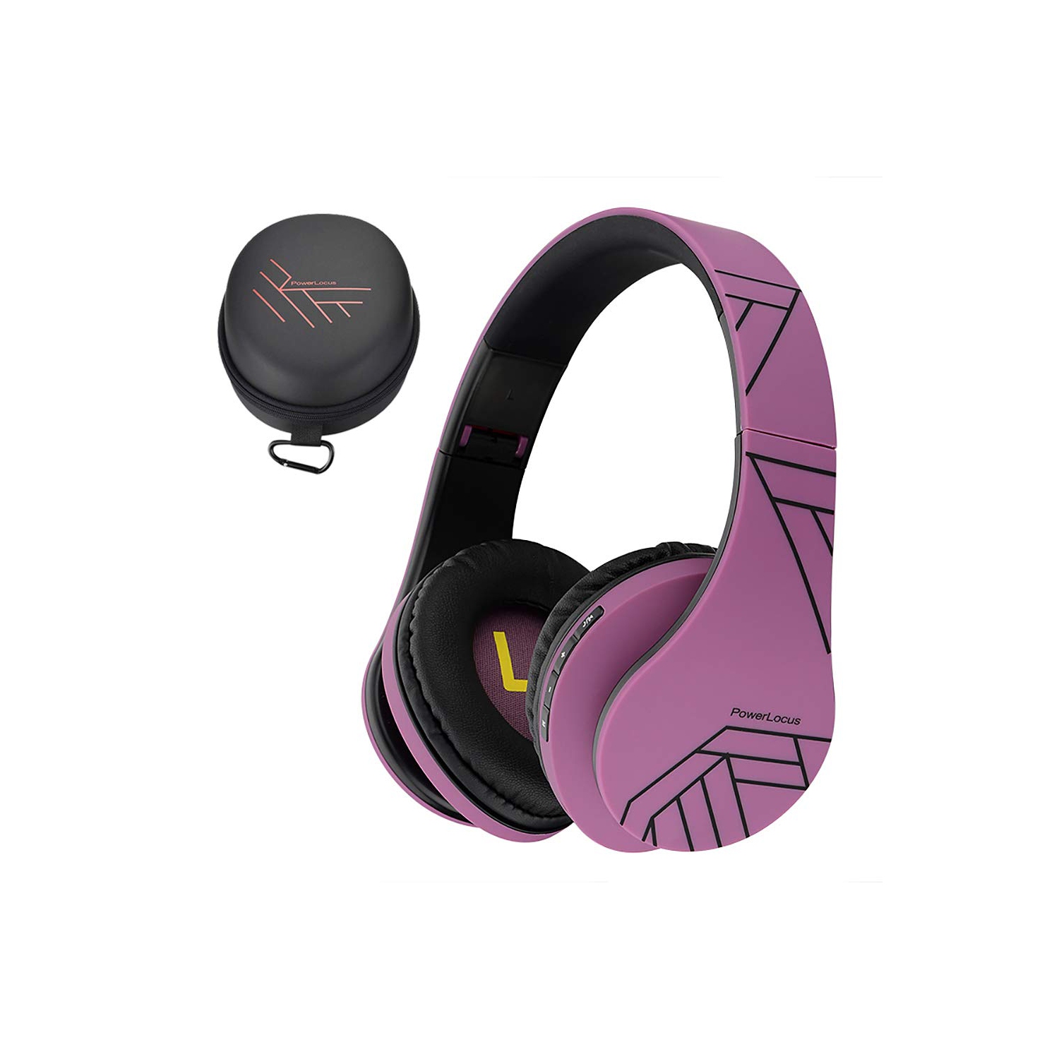 Bluetooth Over-Ear Headphones, Stereo Foldable Headphones Wireless and Wired Headsets with Built-in Mic, Micro SD/TF, FM