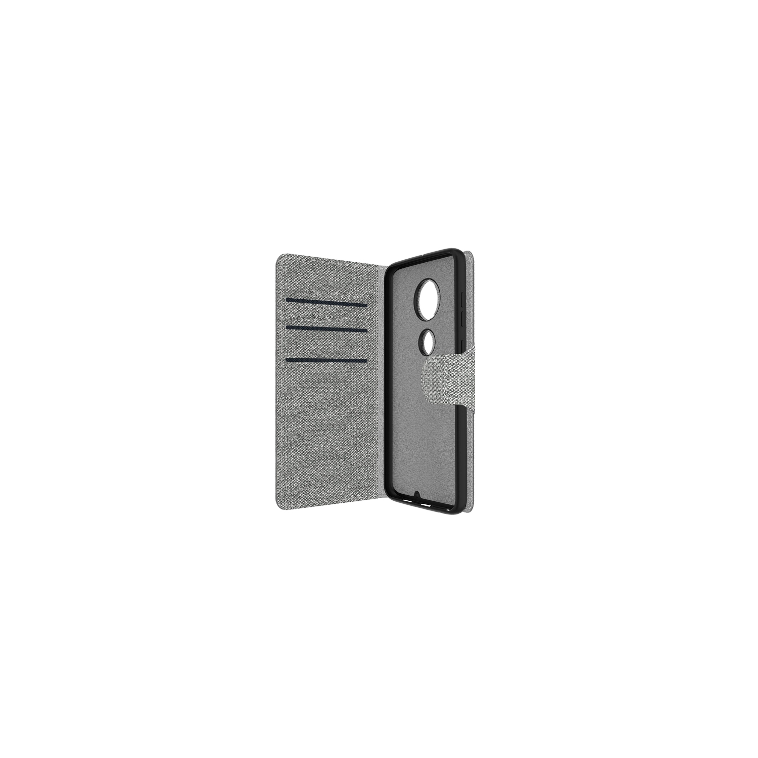 Axessorize Magnetic LuxFolio Motorola Moto G7 Glacier Grey