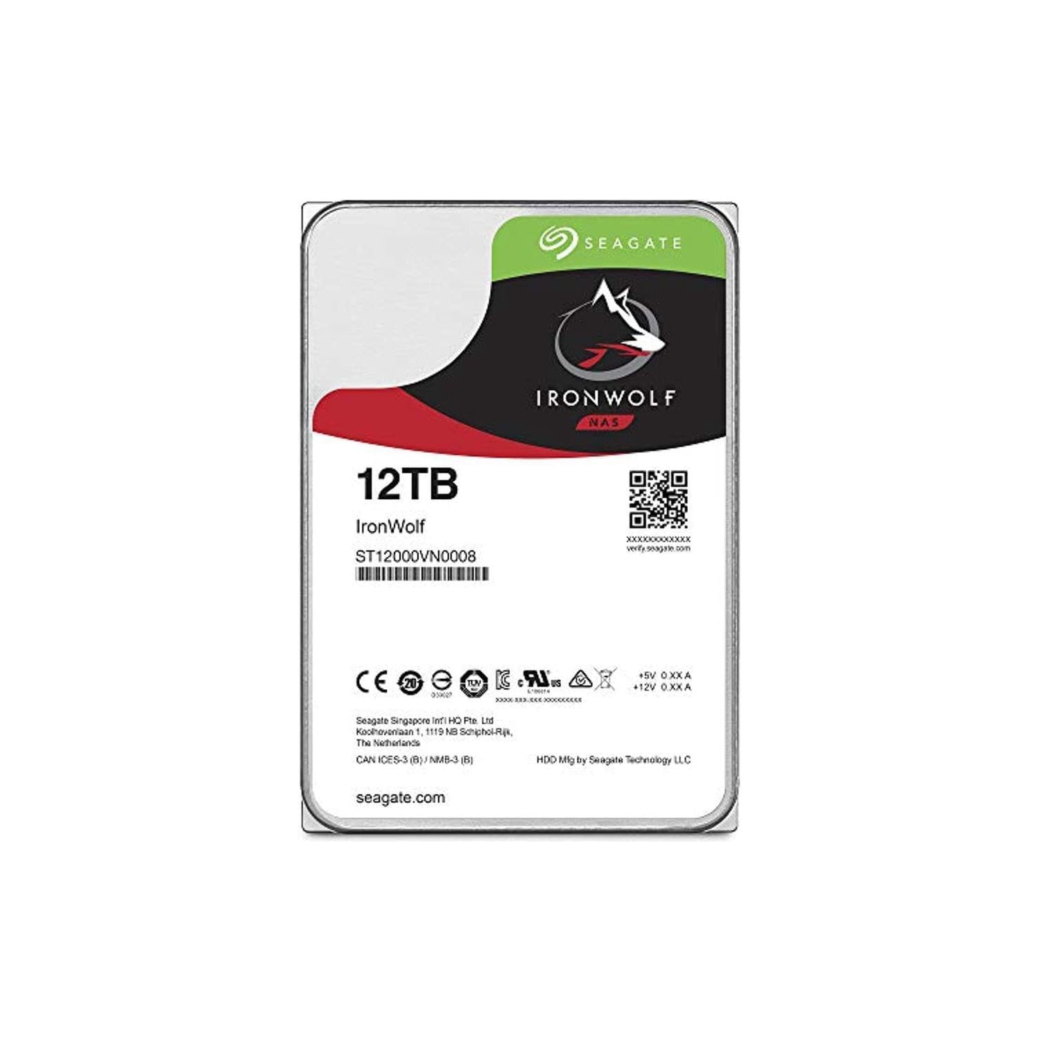 Seagate IronWolf ST12000VN0008 Hard Drive