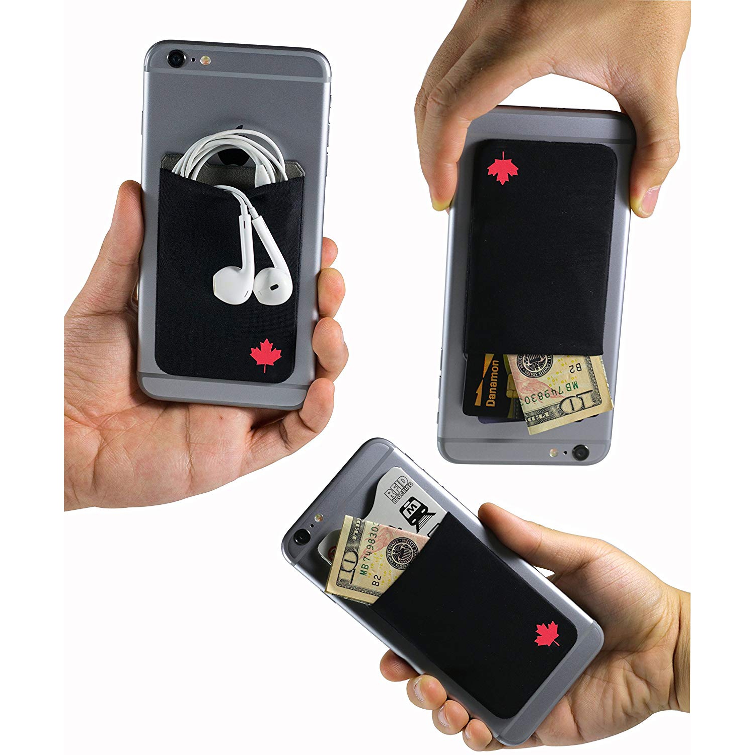 Adhesive Cell Phone Wallet
