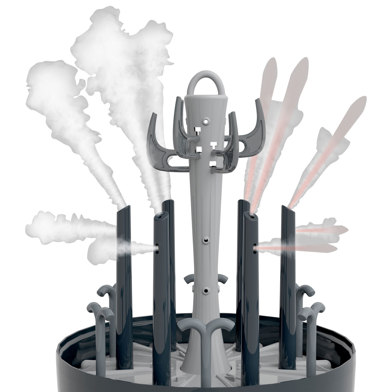 Stérilisateur Turbo Pure de Babymoov - Gris