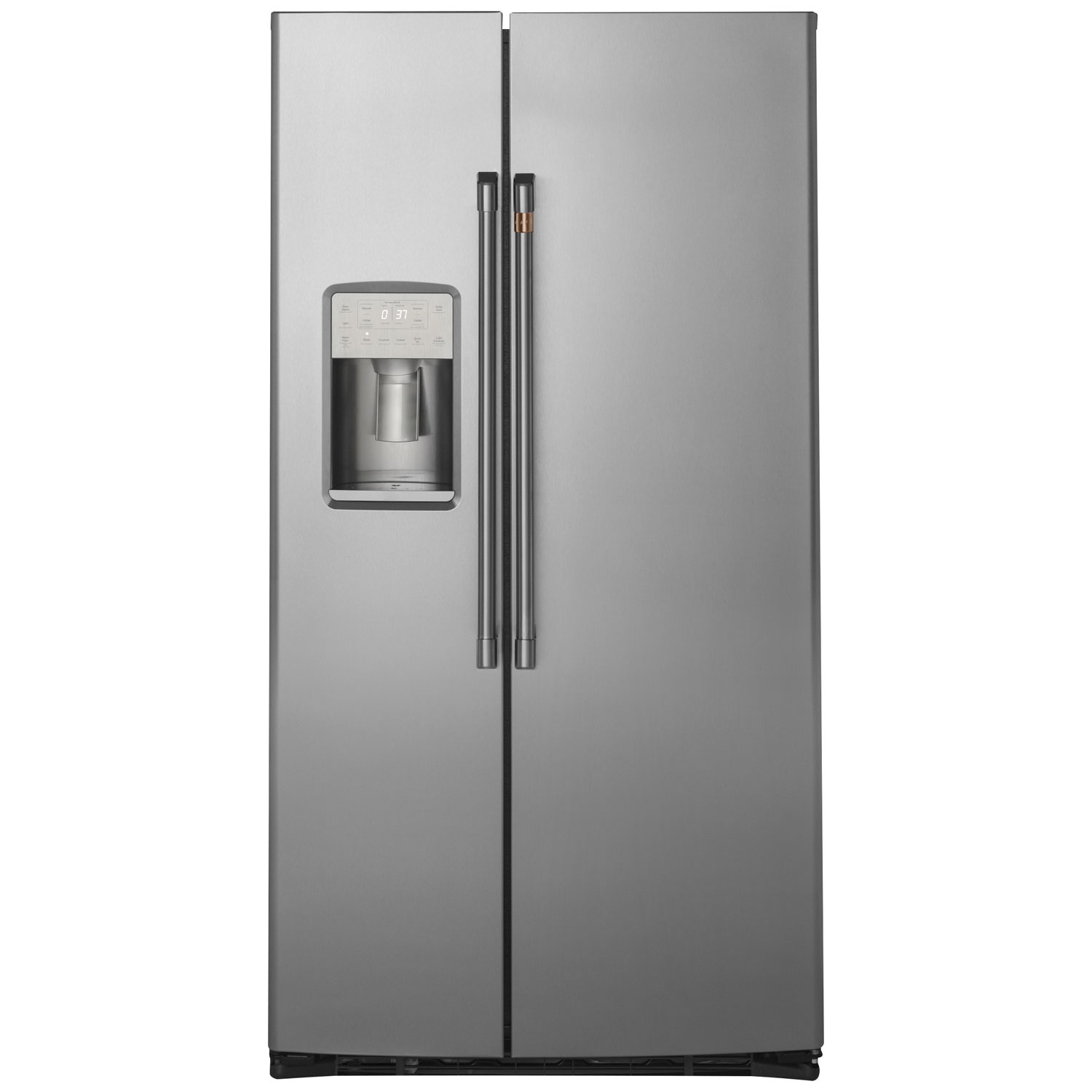 Café 36" 21.9 Cu. Ft. Counter-Depth Side-By-Side Refrigerator (CZS22MP2NS1) - Stainless Steel