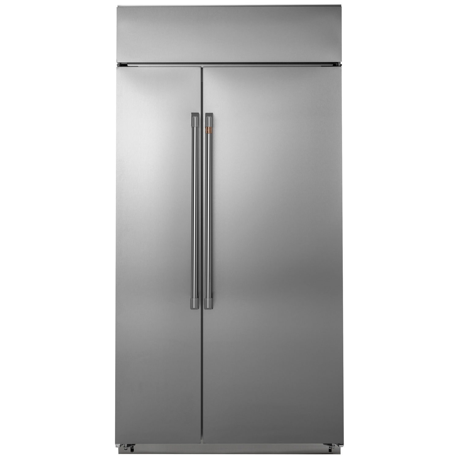 Café 42" 25.2 Cu. Ft. Side-By-Side Refrigerator with LED Lighting - Stainless Steel
