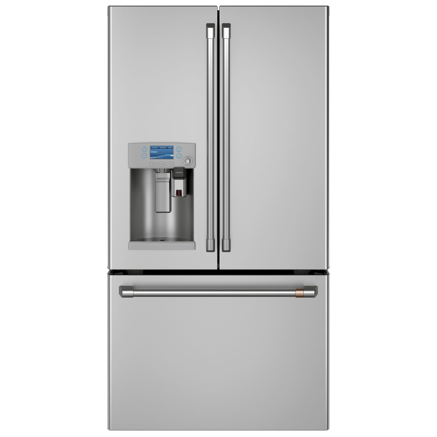 Café 36" 22.2 Cu. Ft. Counter-Depth French Door Refrigerator (CYE22UP2MS1) - Stainless Steel