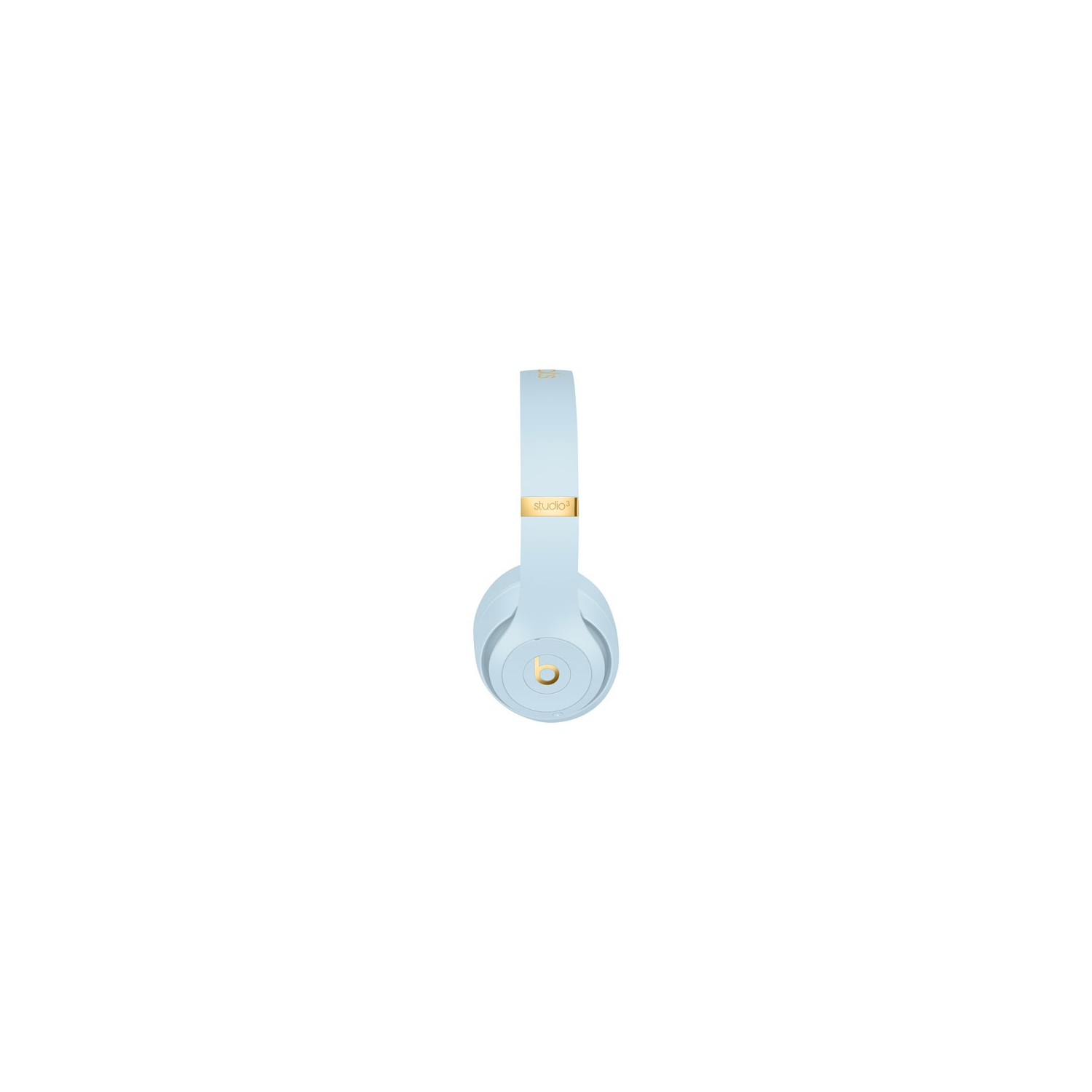 Refurbished - Beats by Dr. Dre Studio3 Skyline Over-Ear Noise Cancelling Bluetooth Headphones - Crystal Blue