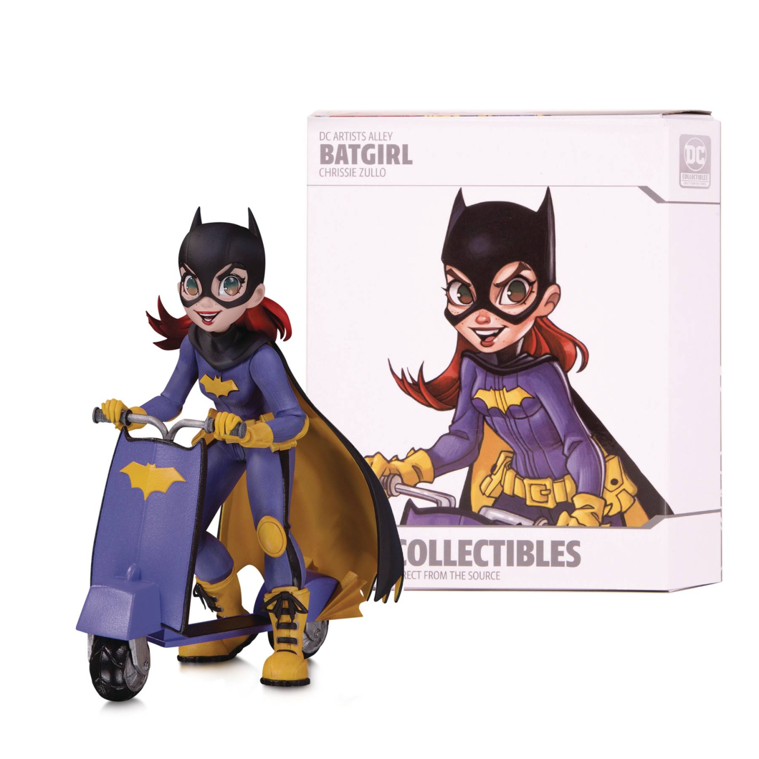 Figurine de Chrissie Zullo de 6 po de DC Artist Alley - Batgirl Color