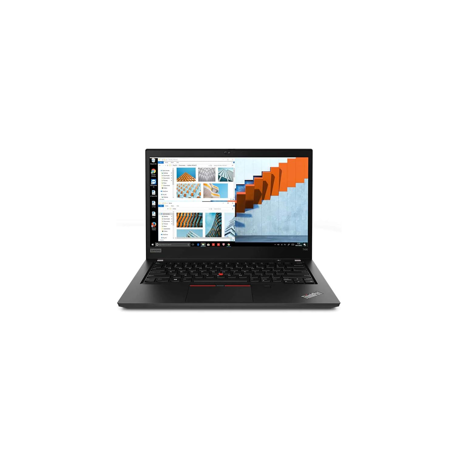 Lenovo ThinkPad T490 20N20046US 14" Screen Laptop - 1920 x 1080 - Intel Core i7-8665U - 16GB RAM - 512GB SSD - Glossy Black