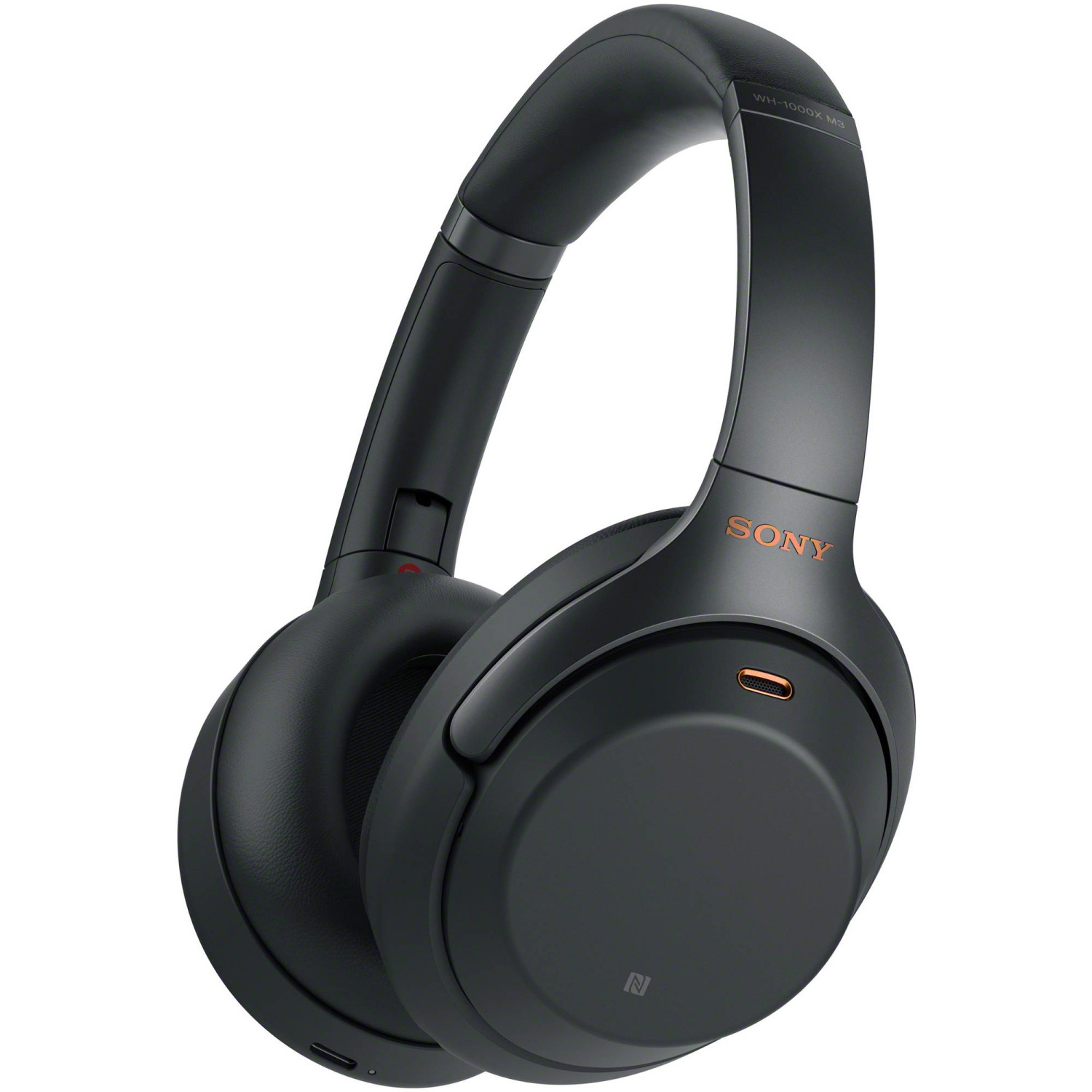 Sony WH-1000XM3 Wireless Noise-Canceling Over-Ear Headphones - Black (Open Box)