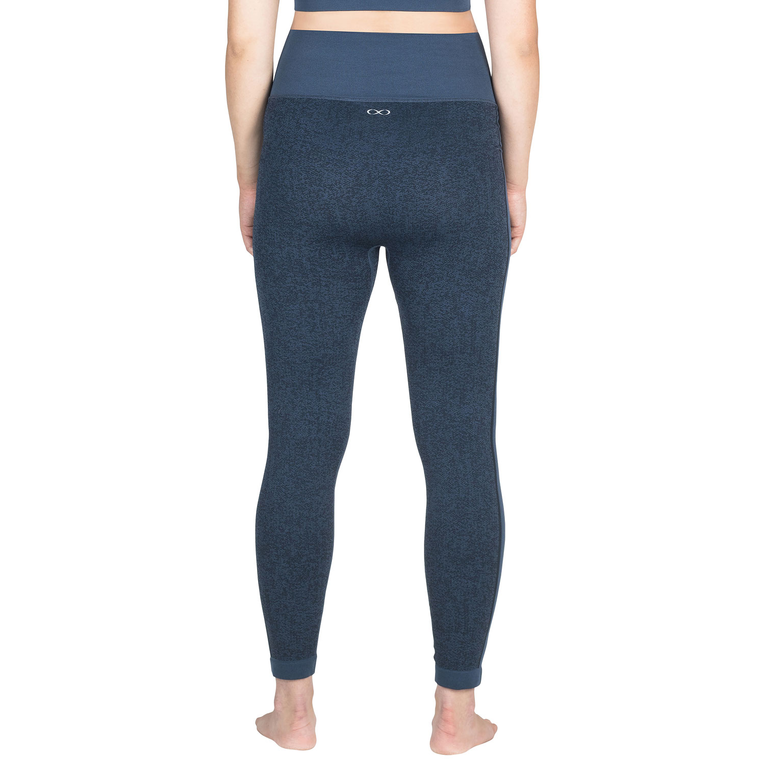 Pantalon de sport de maternité Ella de Modern Eternity - Petit - Jacquard bleu marine