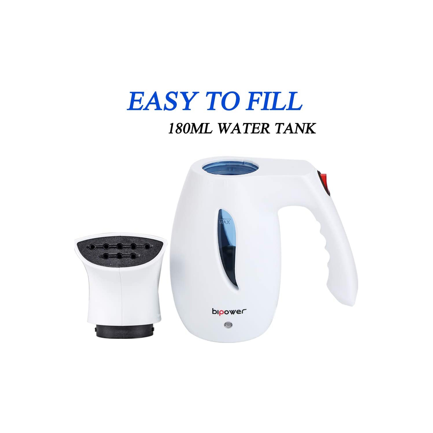 Steamer for Clothes, Powerful Handheld Clothes Steamer, Wrinkle Remover, Newest Design, 60 Seconds Heat-Up Garment Steamer for Home and Travel,