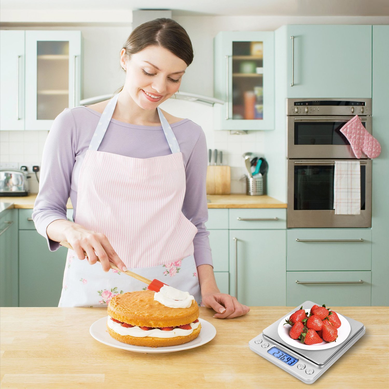 Gram Scale Digital Kitchen Series Scale 500 x 0.01g Multi-functionals for Cooking Baking Jewelry Weight