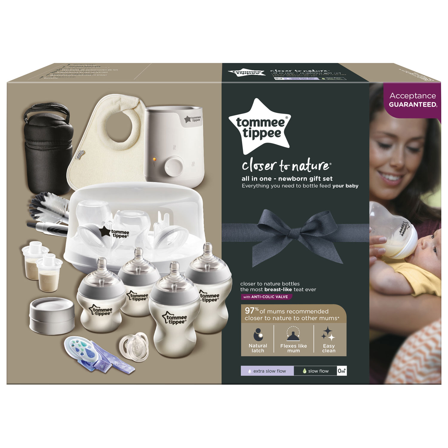 tommee tippee complete feeding set grey