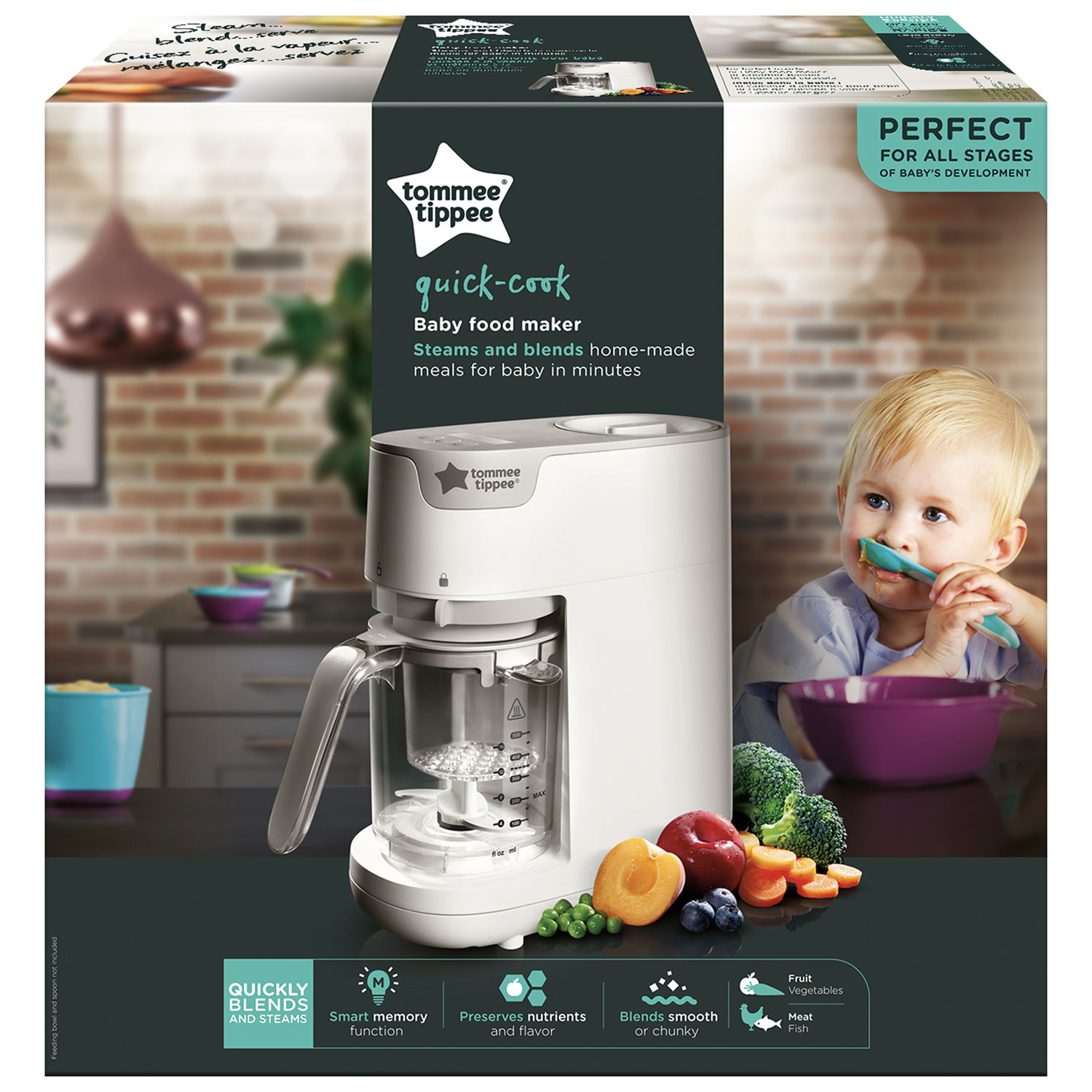 tommee tippee quick cook food maker
