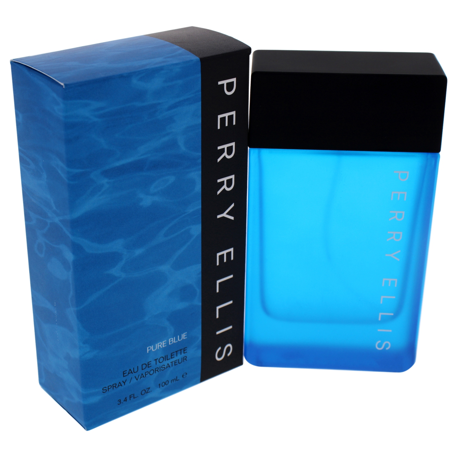 Perry Ellis Pure Blue by Perry Ellis Eau De Toilette Spray 3.4 oz