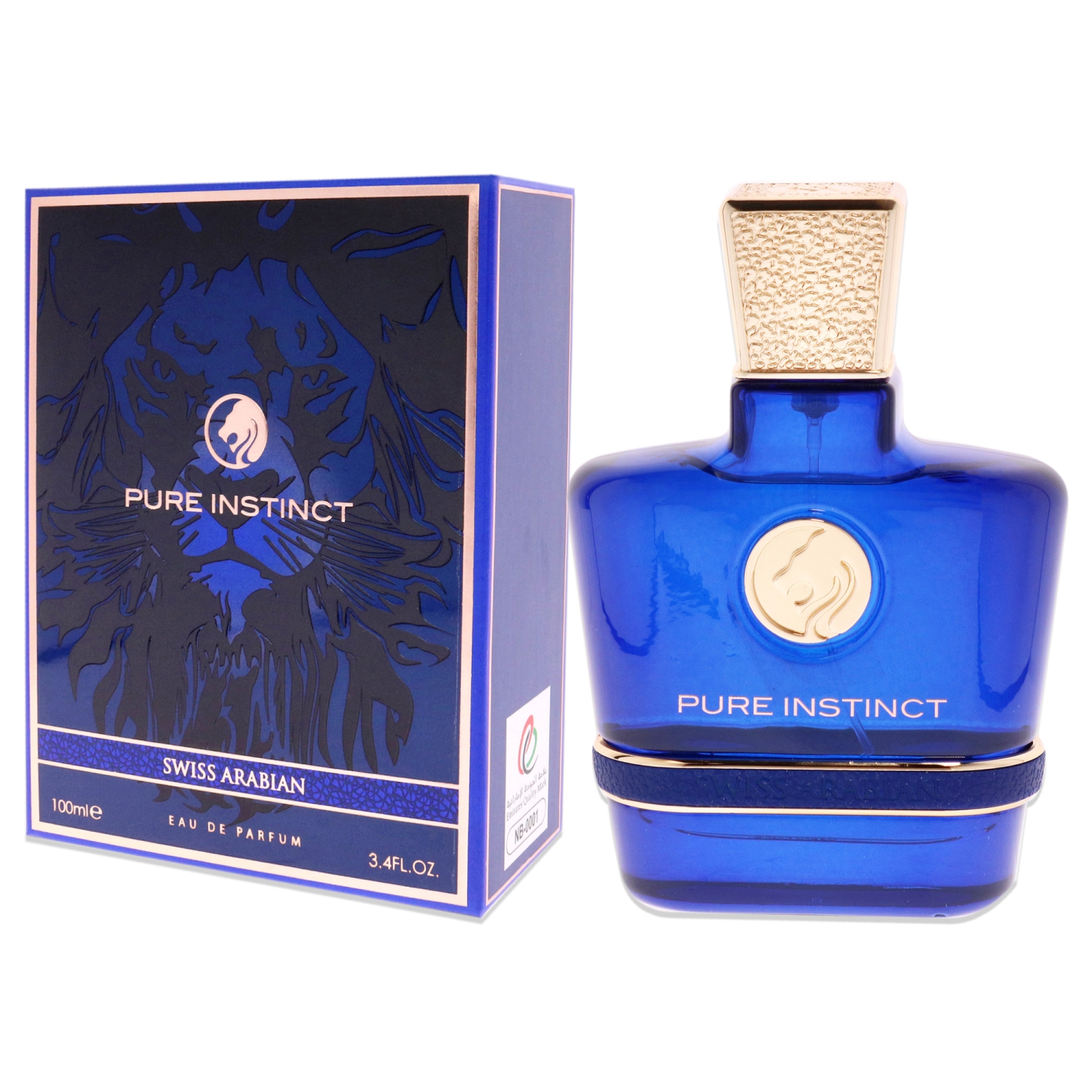 Swiss Arabian Pure Instinct by Swiss Arabian Eau De Parfum Spray 3.4 oz