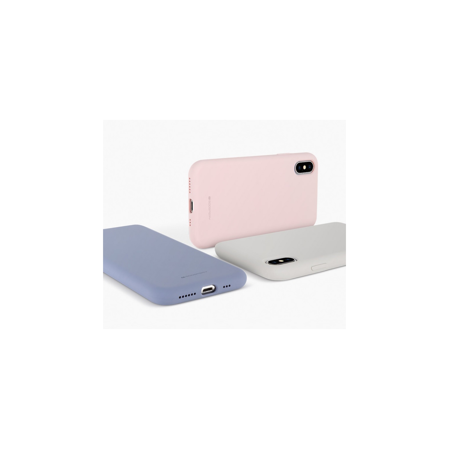Iphone X/XS Mercury Silicone Case, Pink Sand