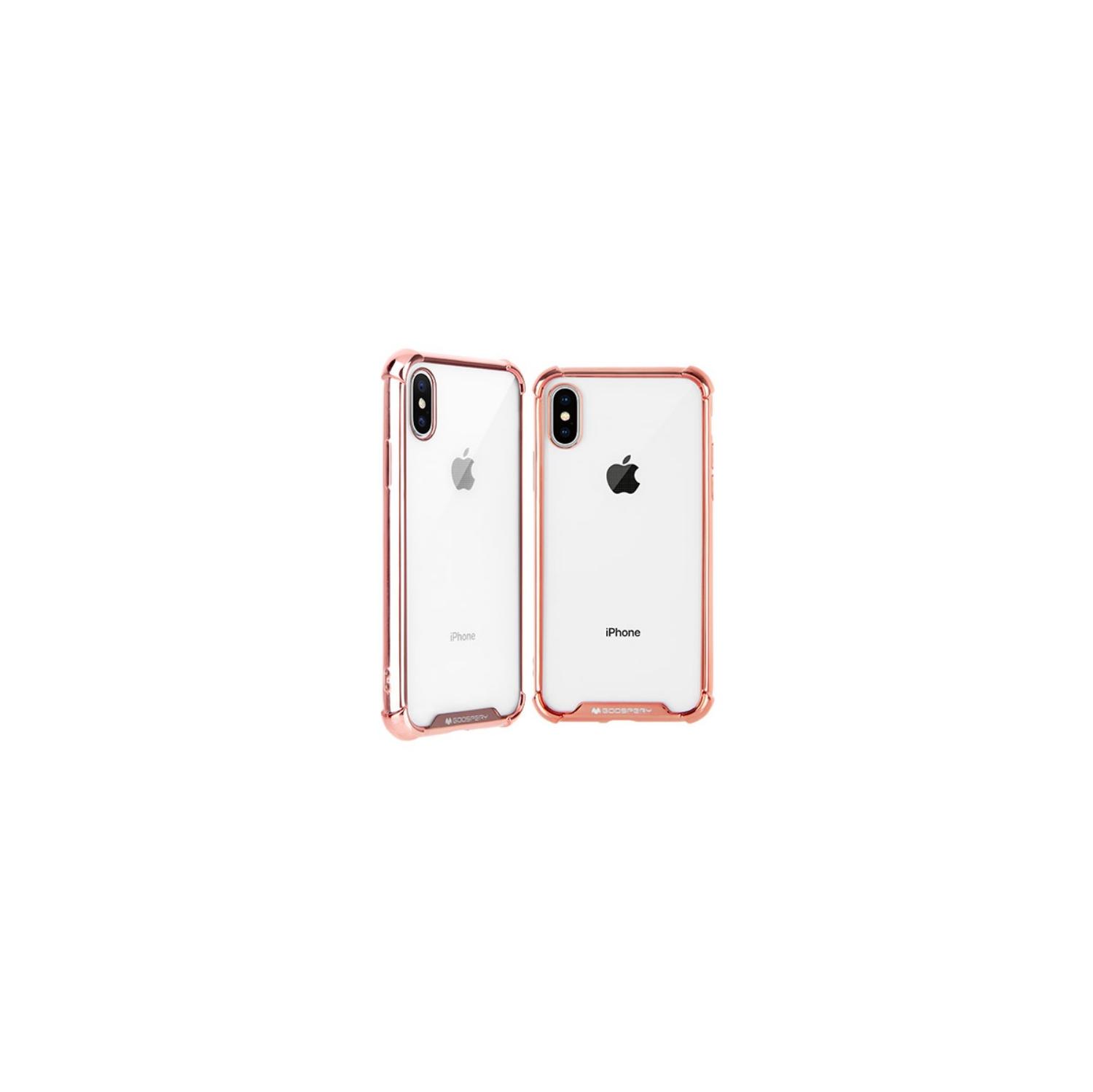 Iphone X/XS Goospery Wonder Protect Case, Rose Gold