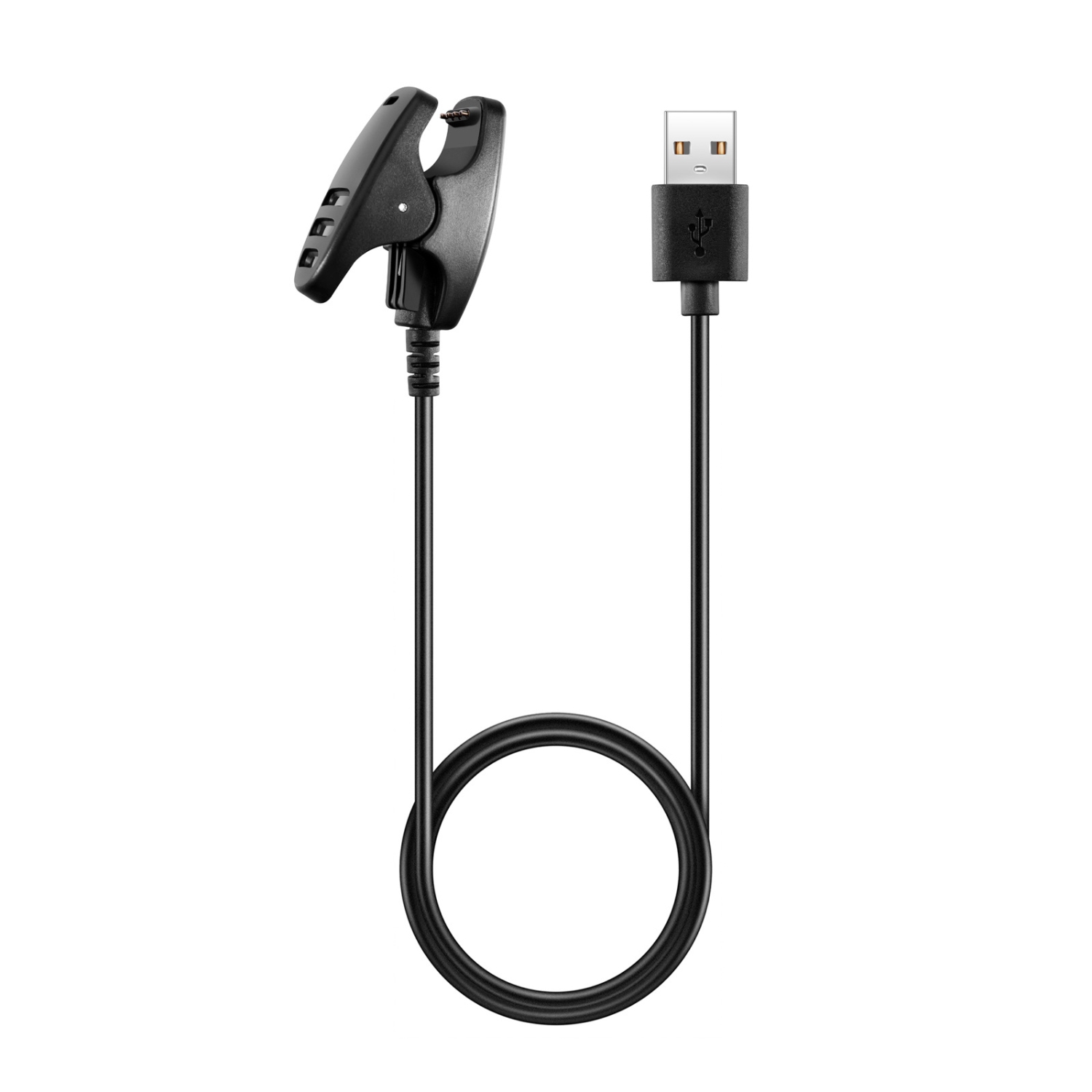 StrapsCo USB Charger Cable Compatible with Suunto 3 Fitness, Ambit + 2 & 3, Spartan Trainer, Traverse, Kailash + 7R - Black