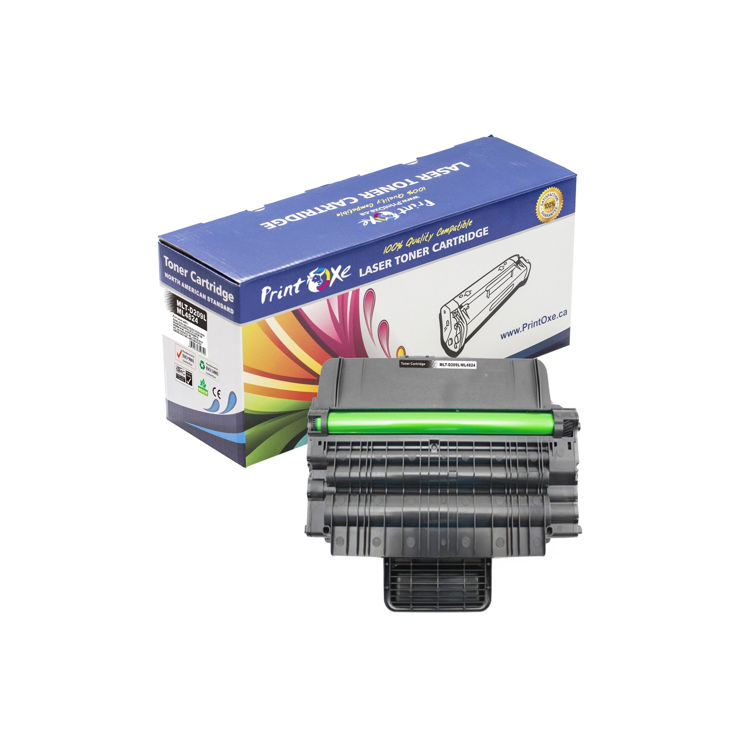 MLT D209L Compatible 2 Toner Cartridges MLT-D209L Each Yield 5,000 Pages D209 for Samsung ML 2855ND and SCX 4824FN / 4826FN / 4828FN