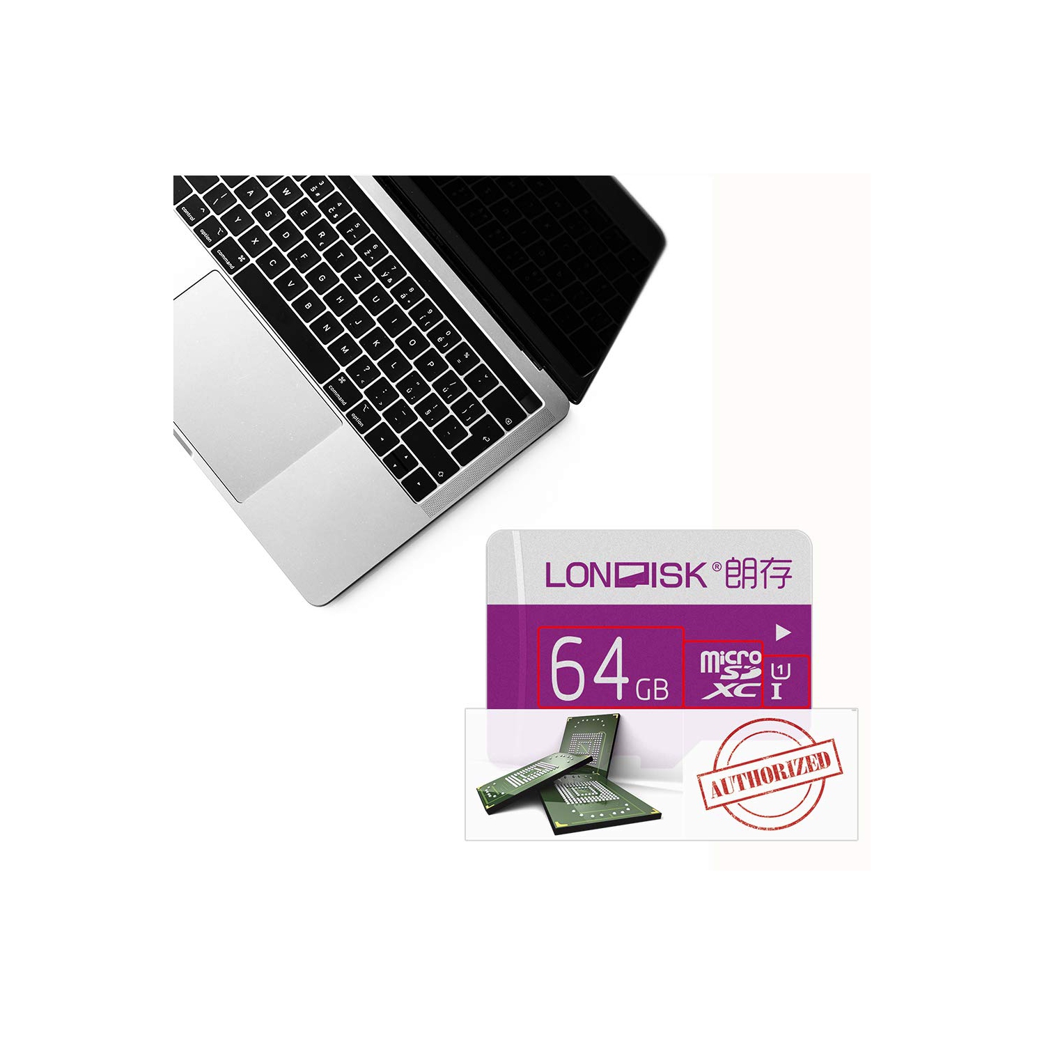 Micro SD 64GB SDXC Memory Card SD Card Class 10 U1 Micro SD Card for Mobile/Tablet/GoPro