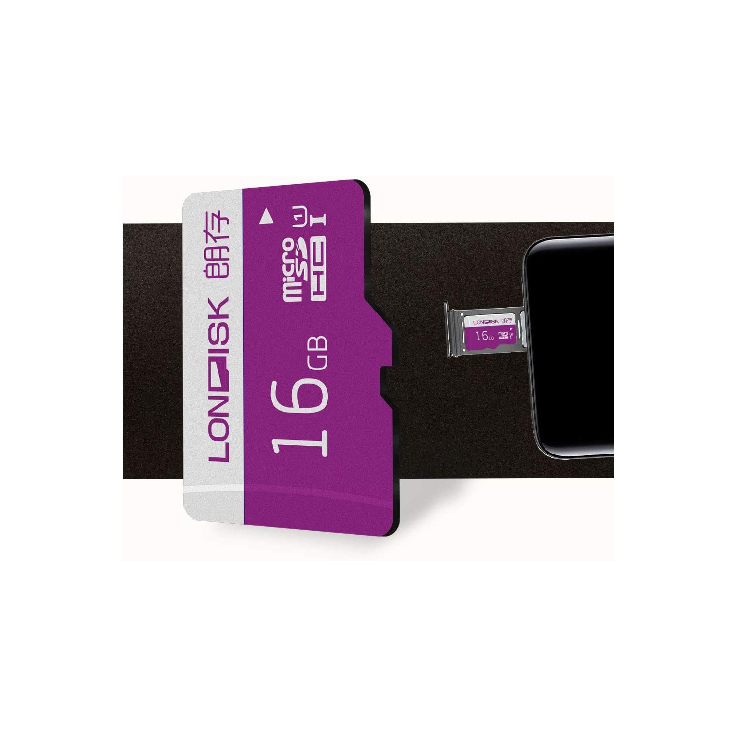 16GB microSD Card 2 Pack microSDHC Memory Card Class 10 U1 for Smartwatch/Camera