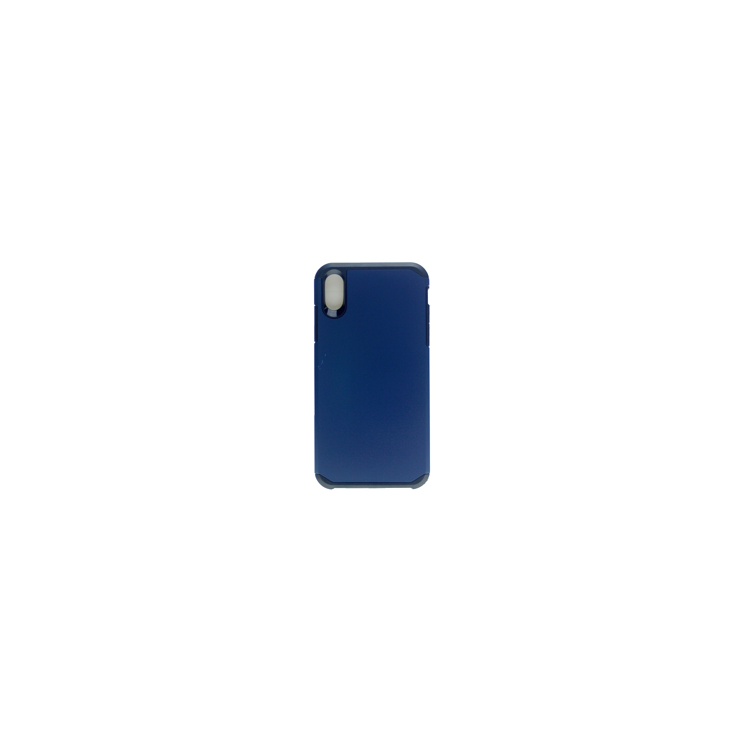 IphoneX/XS Matt Dual Layer Hybrid Case, Navy Blue