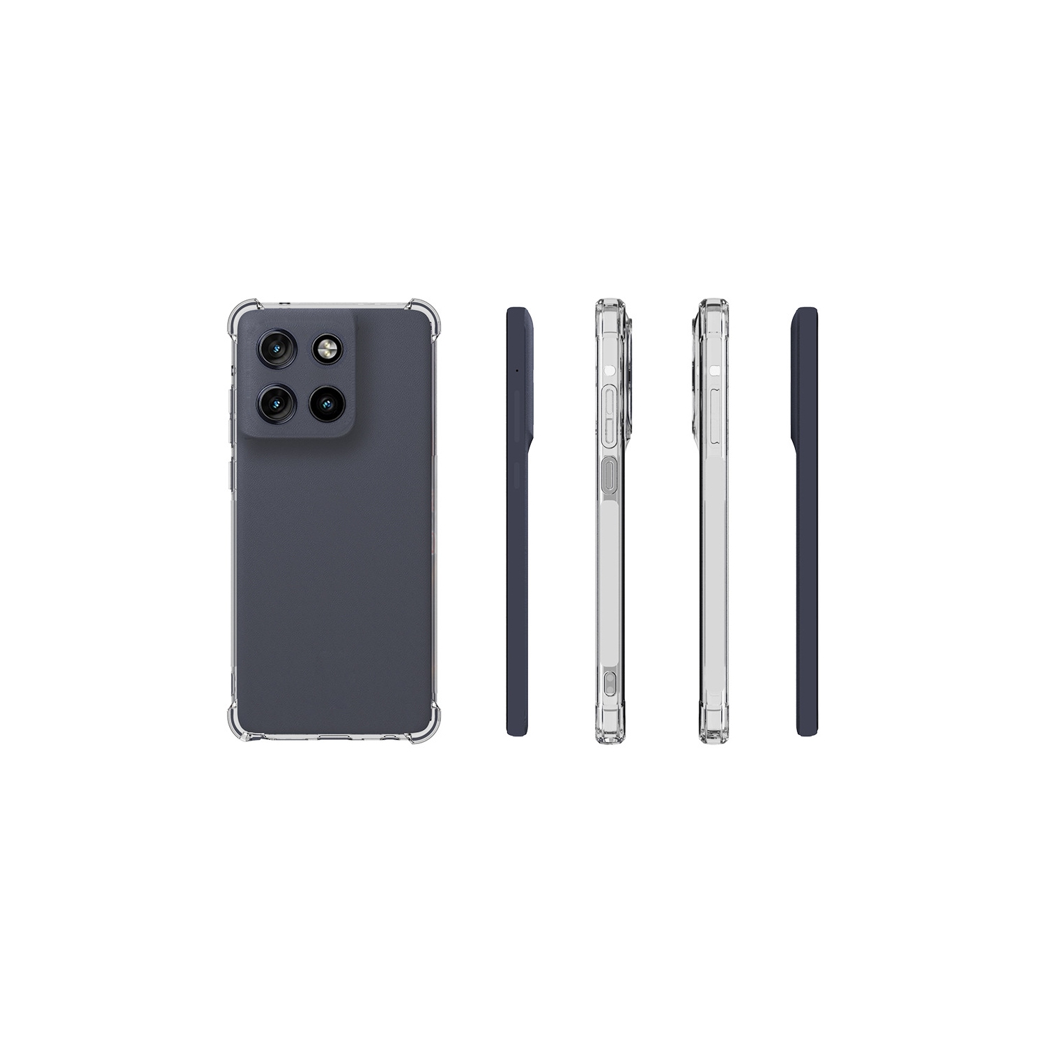 TopSave – Étui en caoutchouc de gel souple en TPU pour Motorola Moto G Stylus 5G 6,7&nbsp;po, transparent