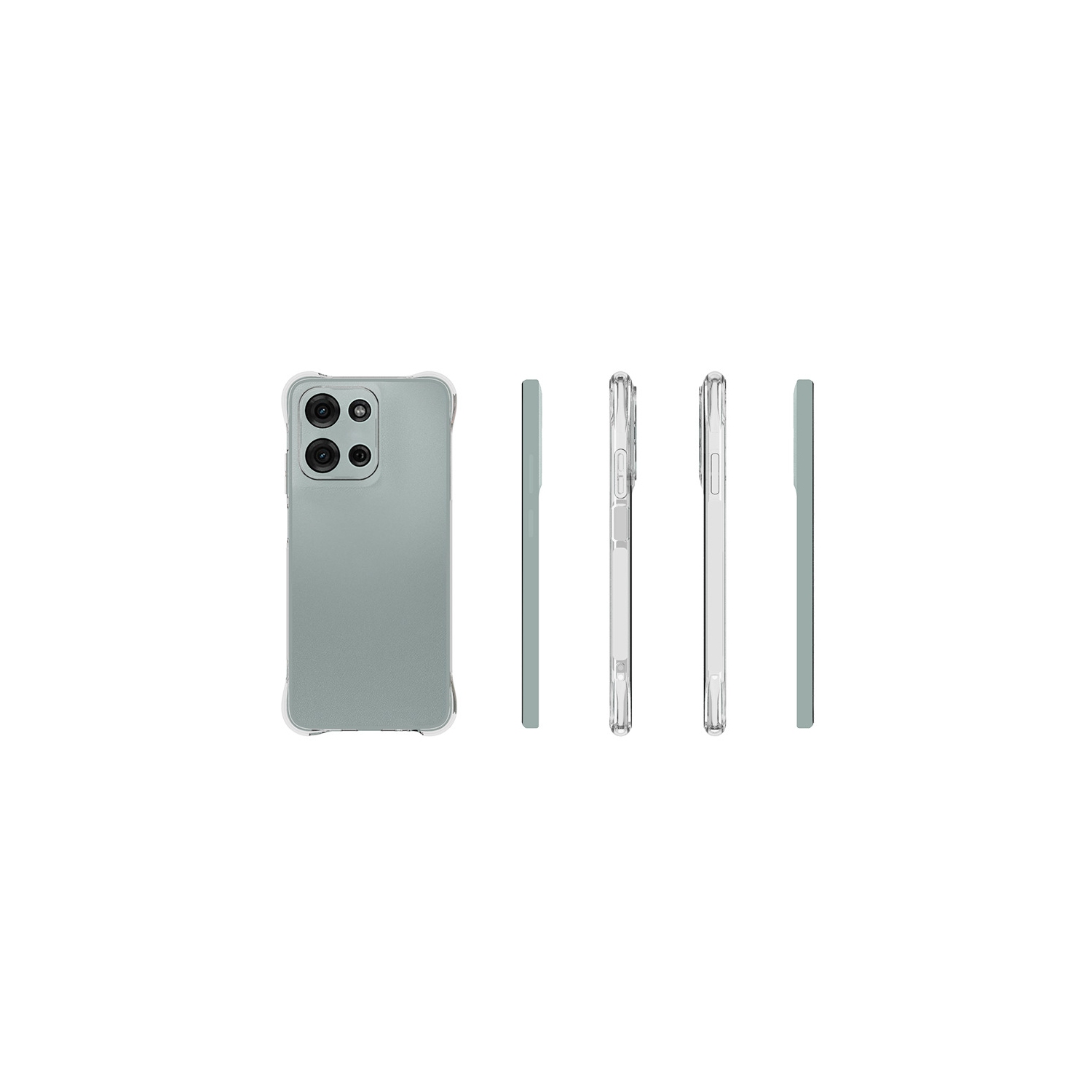 TopSave – Étui en caoutchouc de gel souple en TPU pour Motorola Moto G 5G 6,7&nbsp;po, transparent