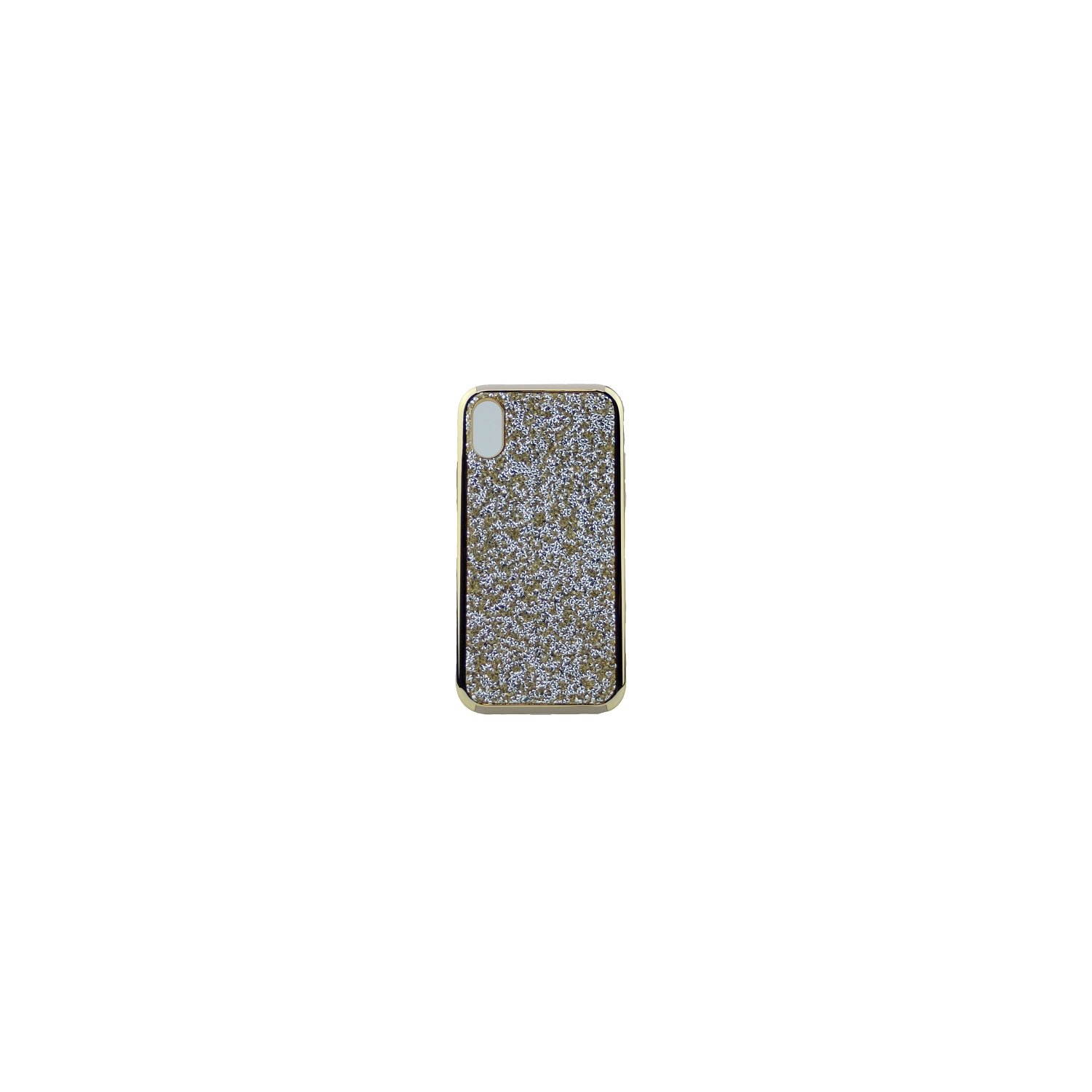 Iphone X/XS Shinny Dual Layer Hybrid Case, Gold