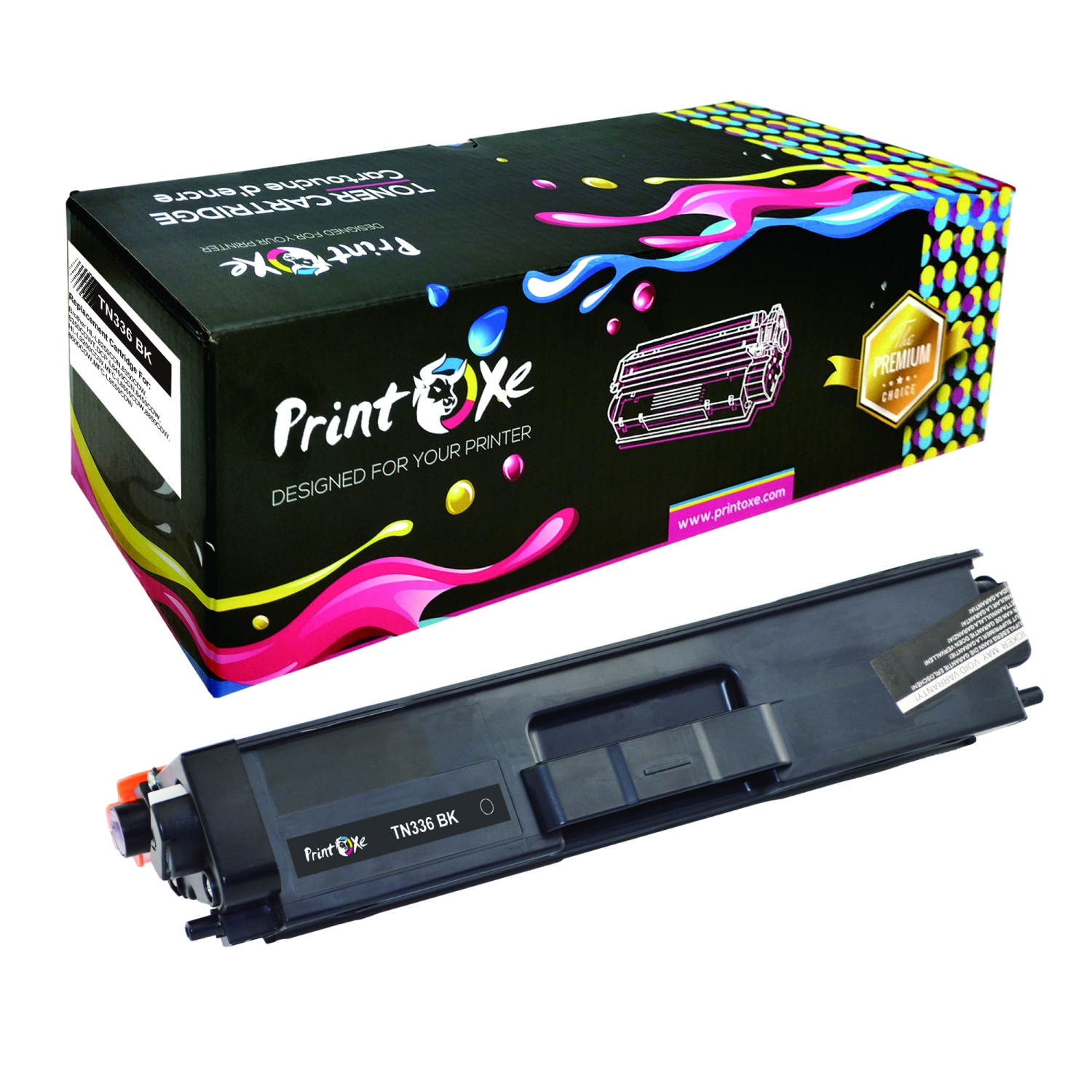 PRINTOXE® TN336 Compatible Set + Black TN 336 / 326 for Brother HL L8250CDN L8250CDW L8350CDWT L9200CDW & DCP L8400DN 8450CDW & MFC L8650CDW L8850CDW