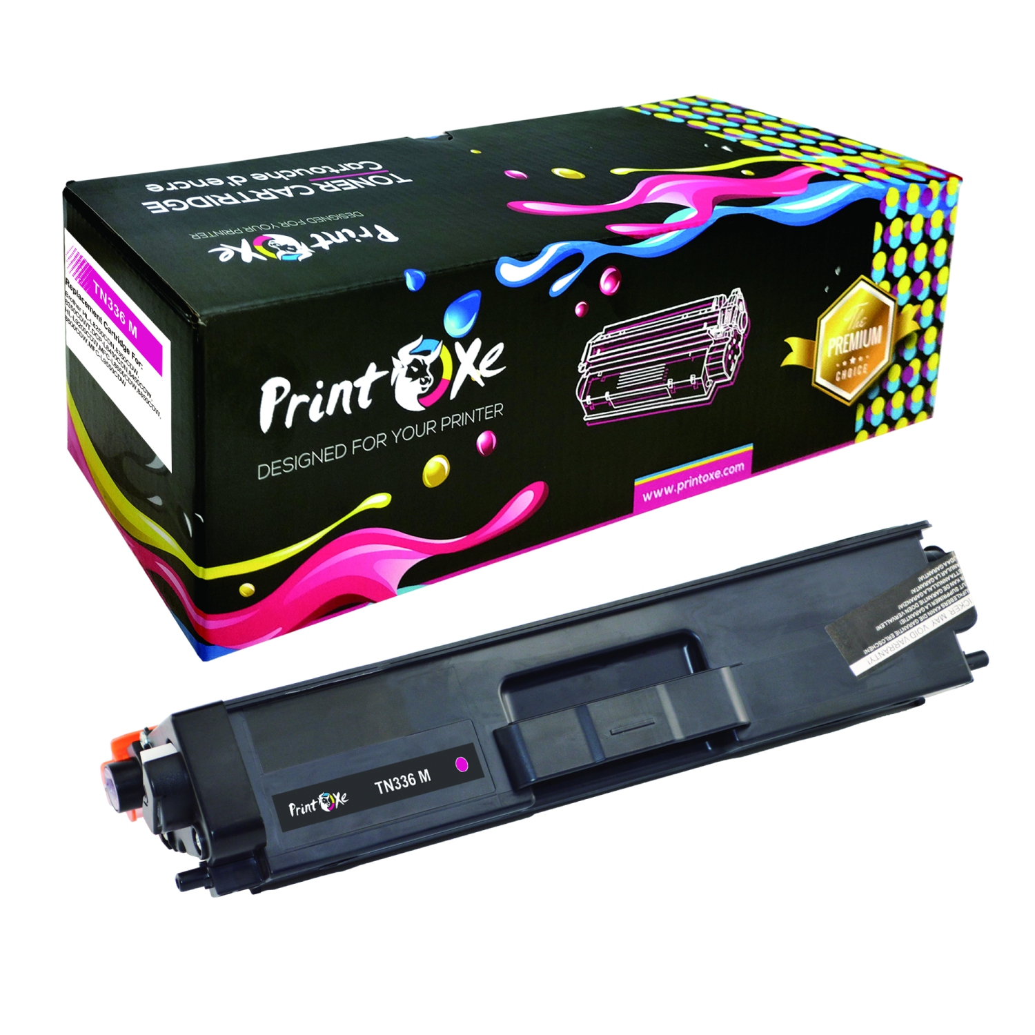 PRINTOXE® TN336 Compatible Set + Black TN 336 / 326 for Brother HL L8250CDN L8250CDW L8350CDWT L9200CDW & DCP L8400DN 8450CDW & MFC L8650CDW L8850CDW