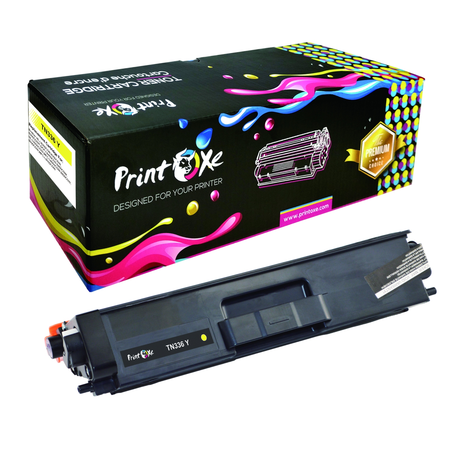 PRINTOXE® TN336 Compatible Set + Black TN 336 / 326 for Brother HL L8250CDN L8250CDW L8350CDWT L9200CDW & DCP L8400DN 8450CDW & MFC L8650CDW L8850CDW