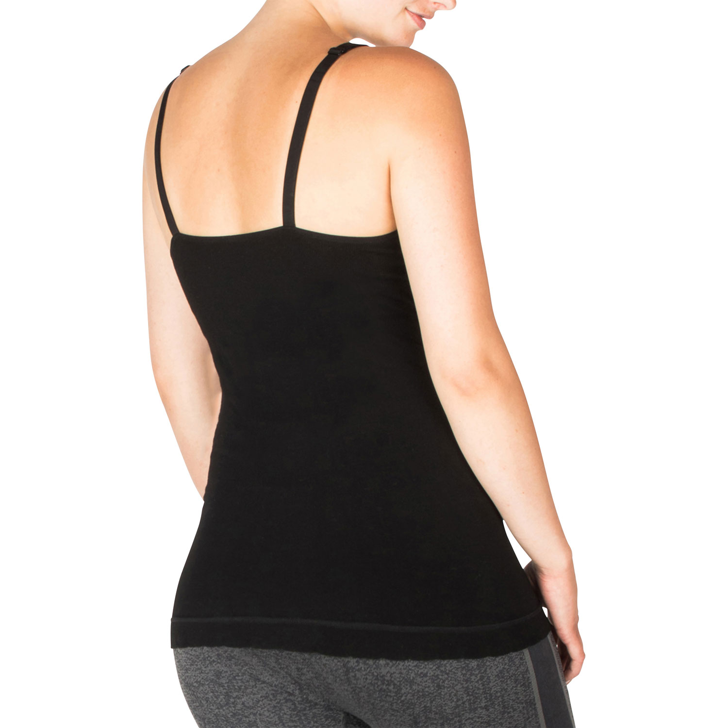 Débardeur de yoga pour allaitement Hannah de Modern Eternity - Grand - Noir