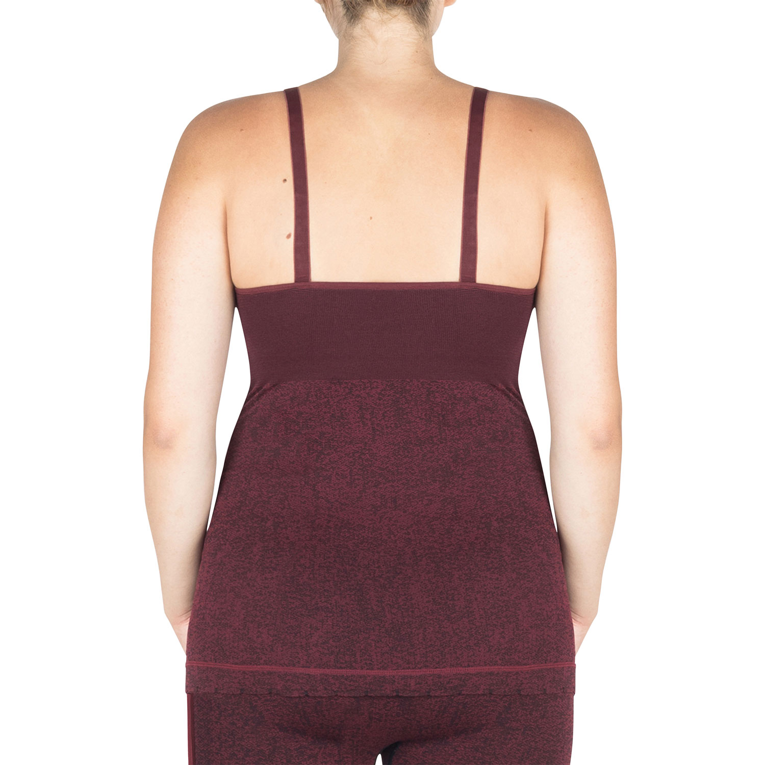 Débardeur de sport pour allaitement Hannah de Modern Eternity - Petit - Jacquard bourgogne