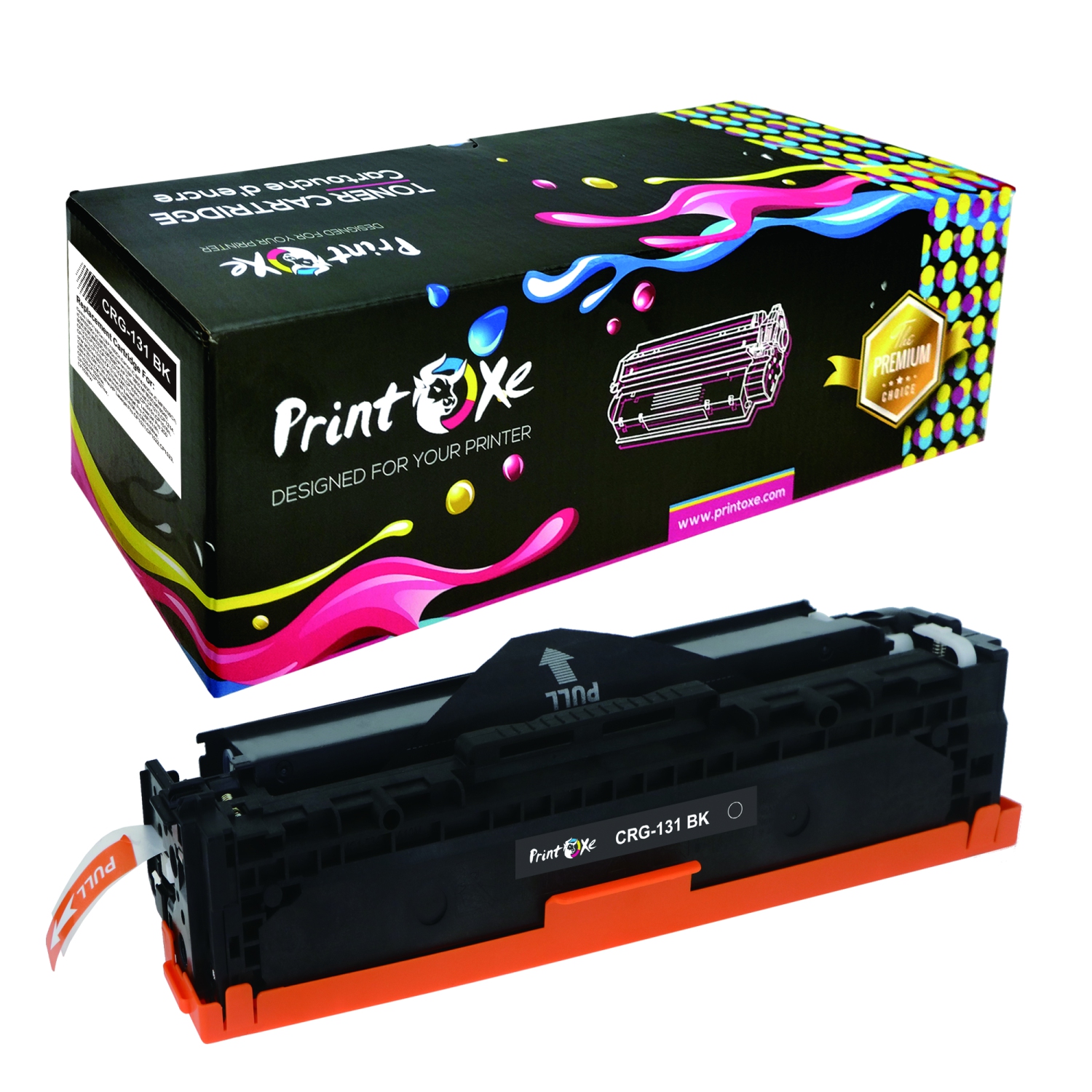 PRINTOXMD CRG 131 Ensemble de 4 cartouches compatibles avec Canon Meilleur toner pour LBP7100Cn LBP7110Cw MF6680DN MF8210CN MF2820 MF628CW(JP)