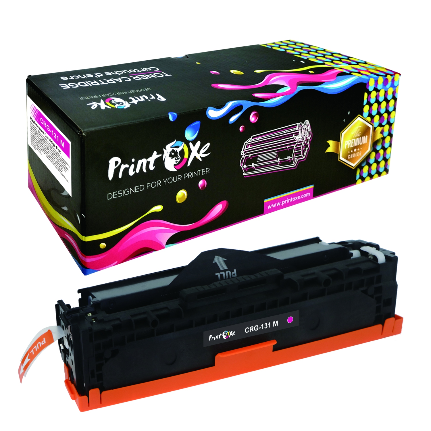 PRINTOXE® CRG 131 Canon Compatible Set + Black of 5 Cartridges Best Toner For LBP7100Cn LBP7110Cw MF6680DN MF8210CN MF2820 MF628CW(JP) MF623CN