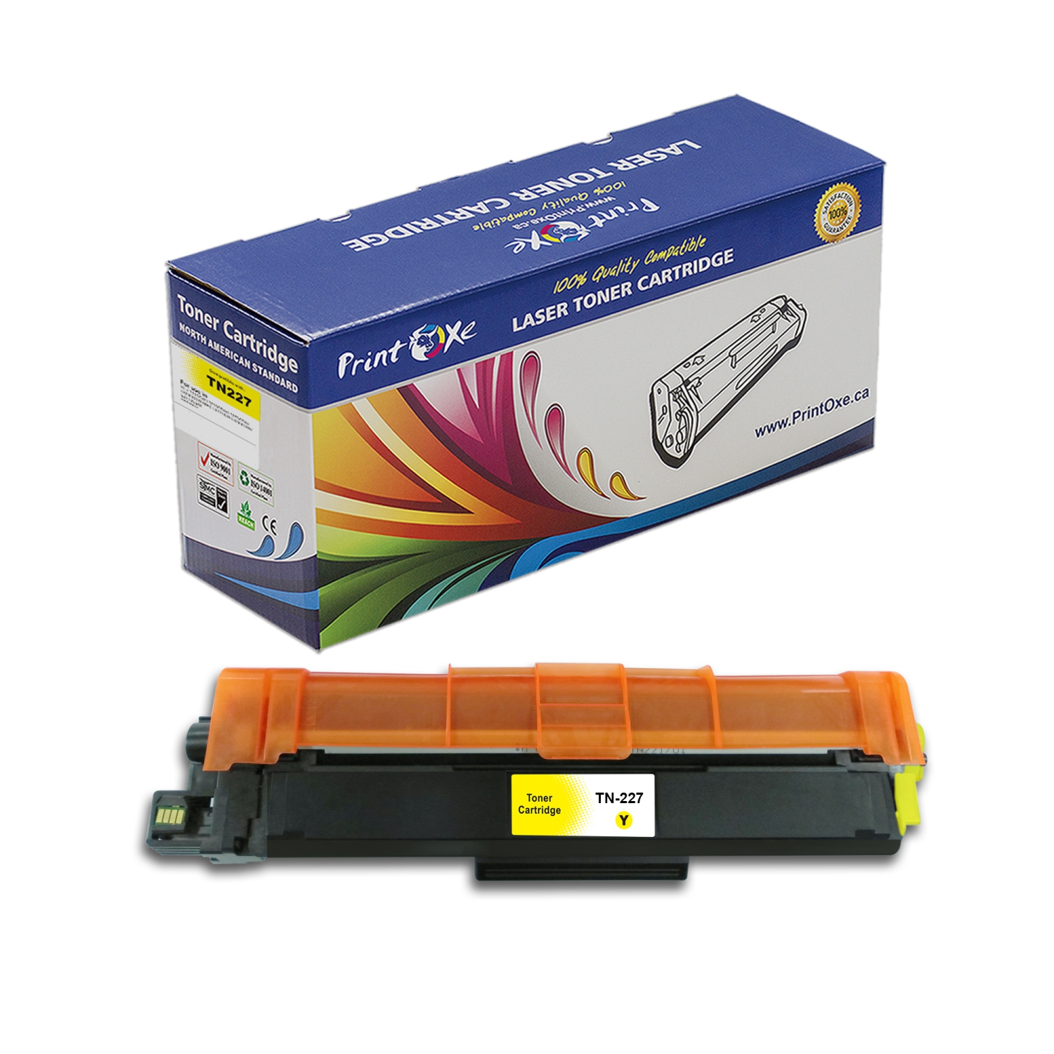 PRINTOXE® TN227 Brother Compatible Set plus Black High Yield TN223 | 5 Best Toner Cartridges TN 227 for HL L3210CW L3230CDW L3270CDW L3290CDW and MFC