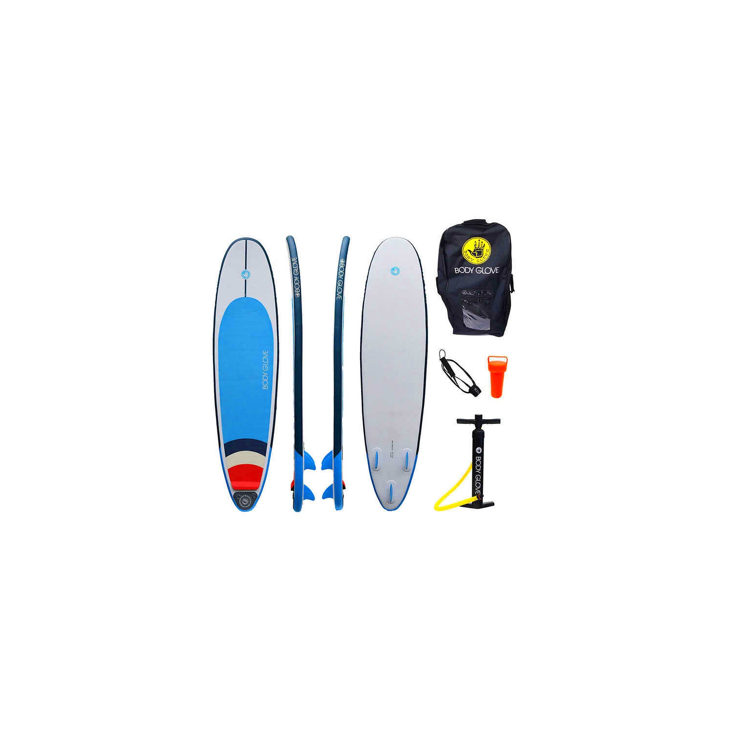 Body Glove EZ8 Surf Board Inflatable Surfboard, New In Box 20 PSI Red White  Blue - International Society of Hypertension