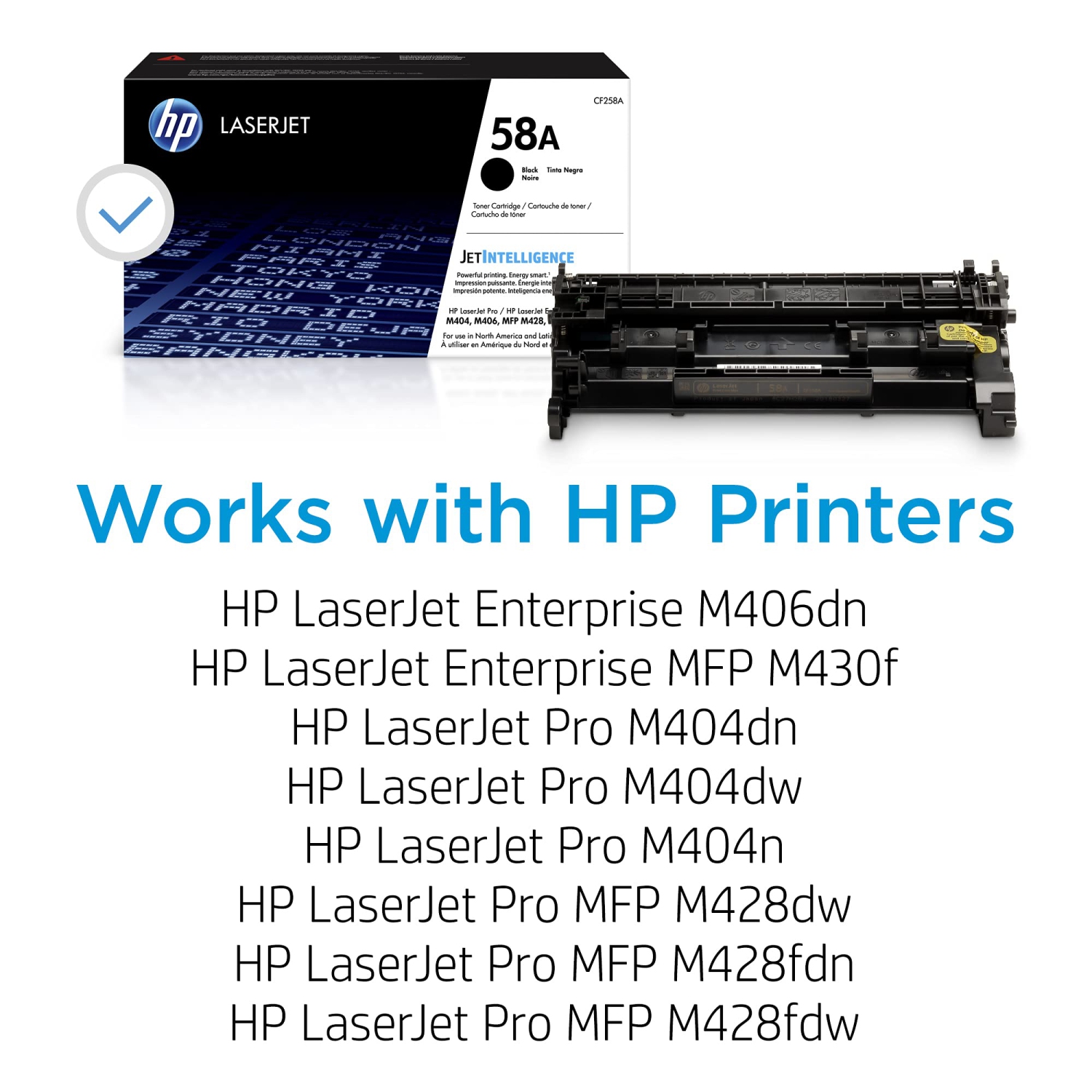 HP 58A Black Original Toner Cartridge